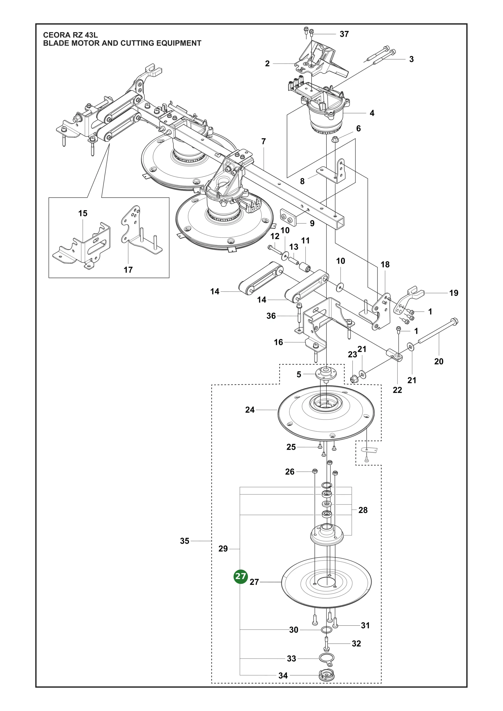 Position im Ersatzteilkatalog
