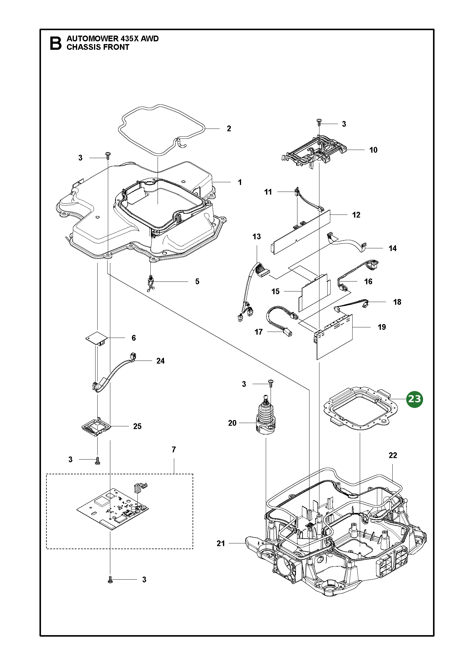 Position im Ersatzteilkatalog