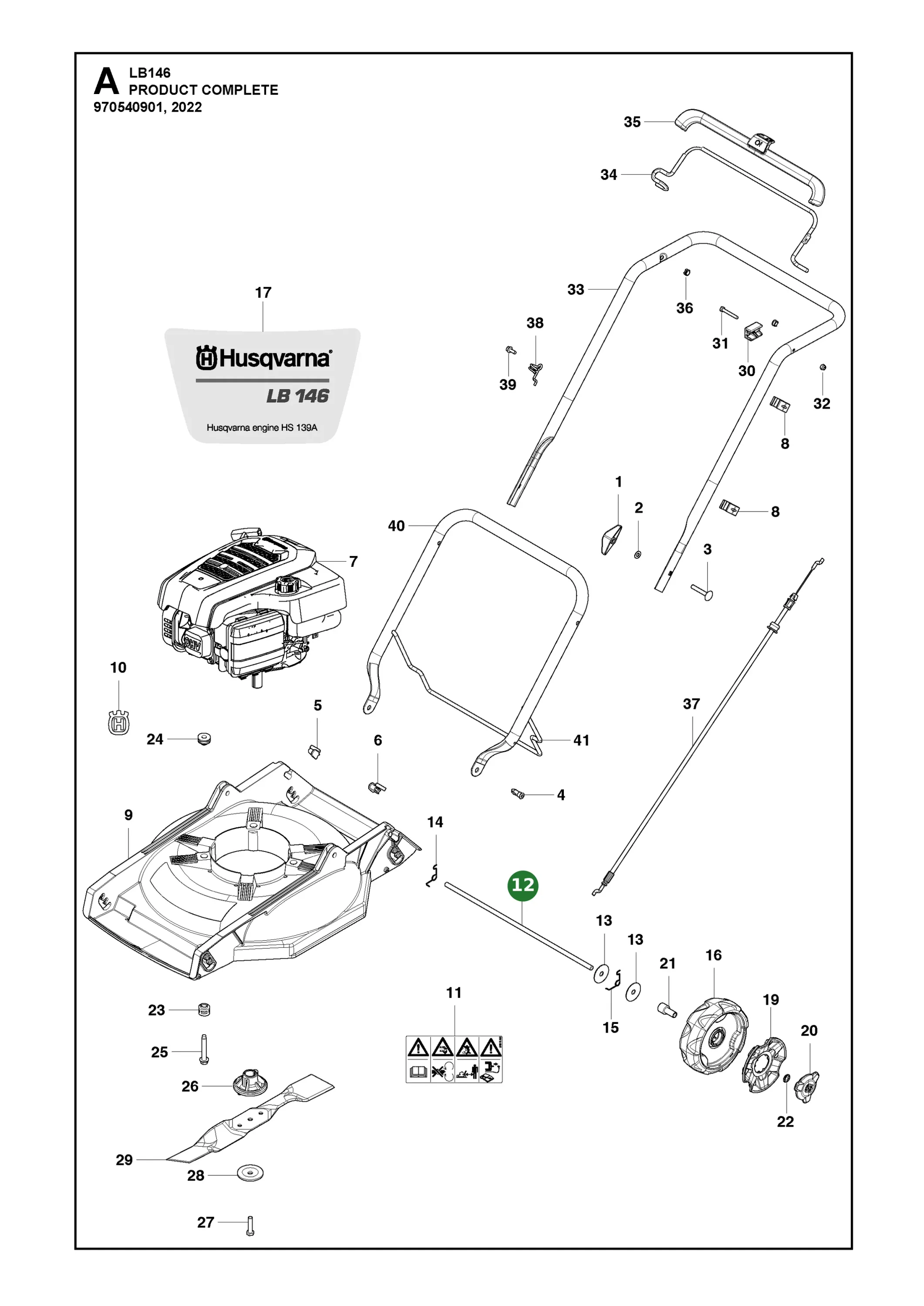 Position im Ersatzteilkatalog