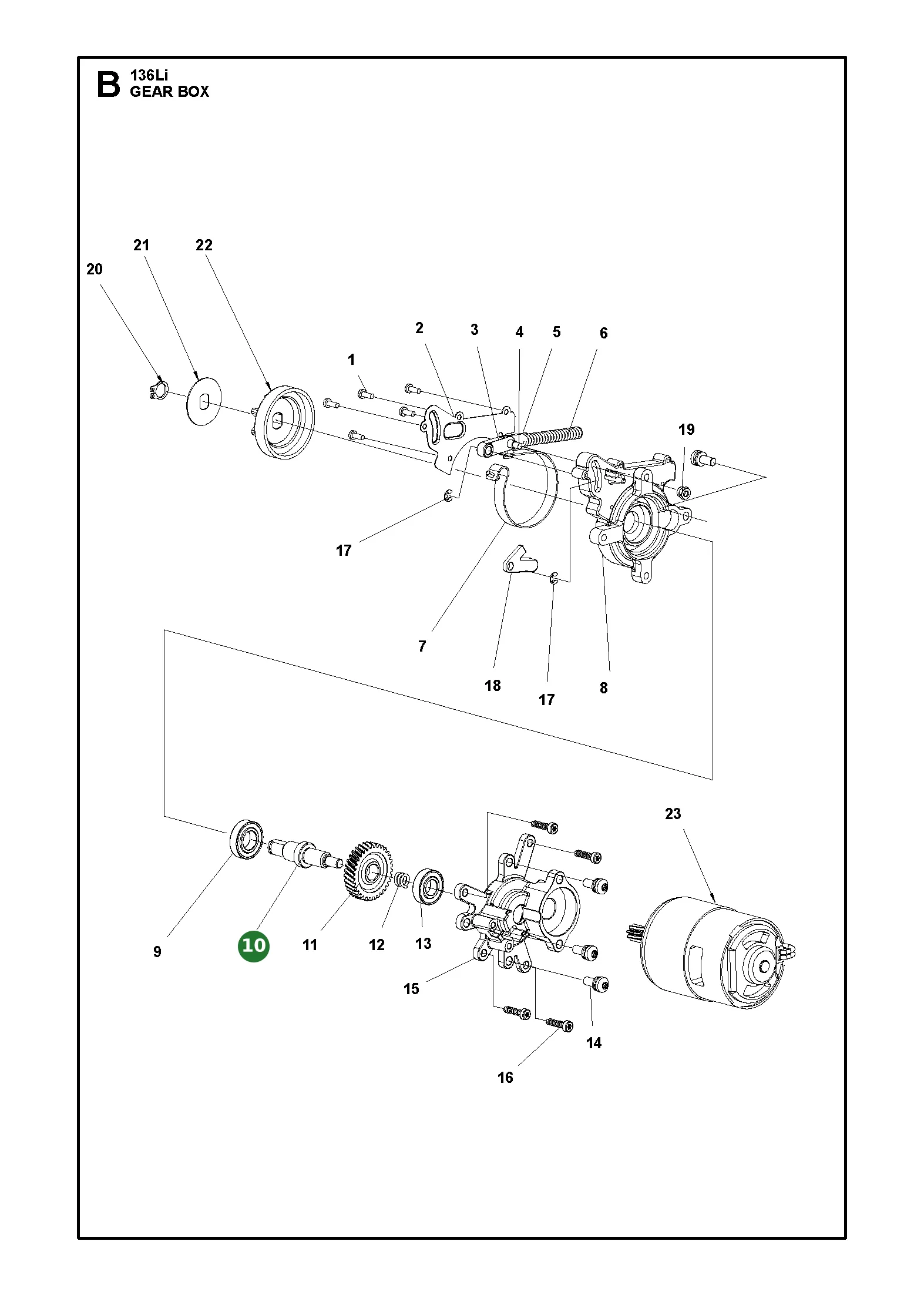 Position im Ersatzteilkatalog