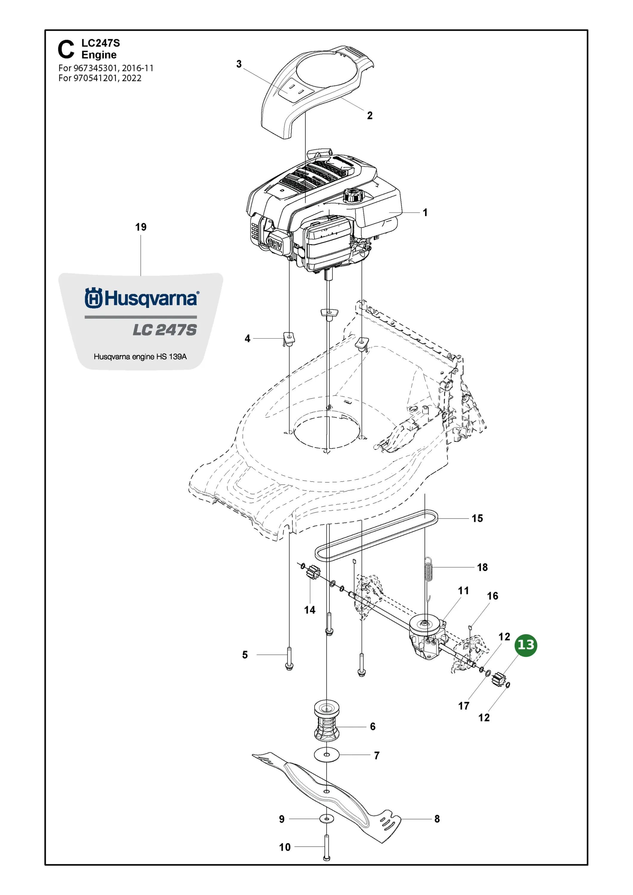 Position im Ersatzteilkatalog