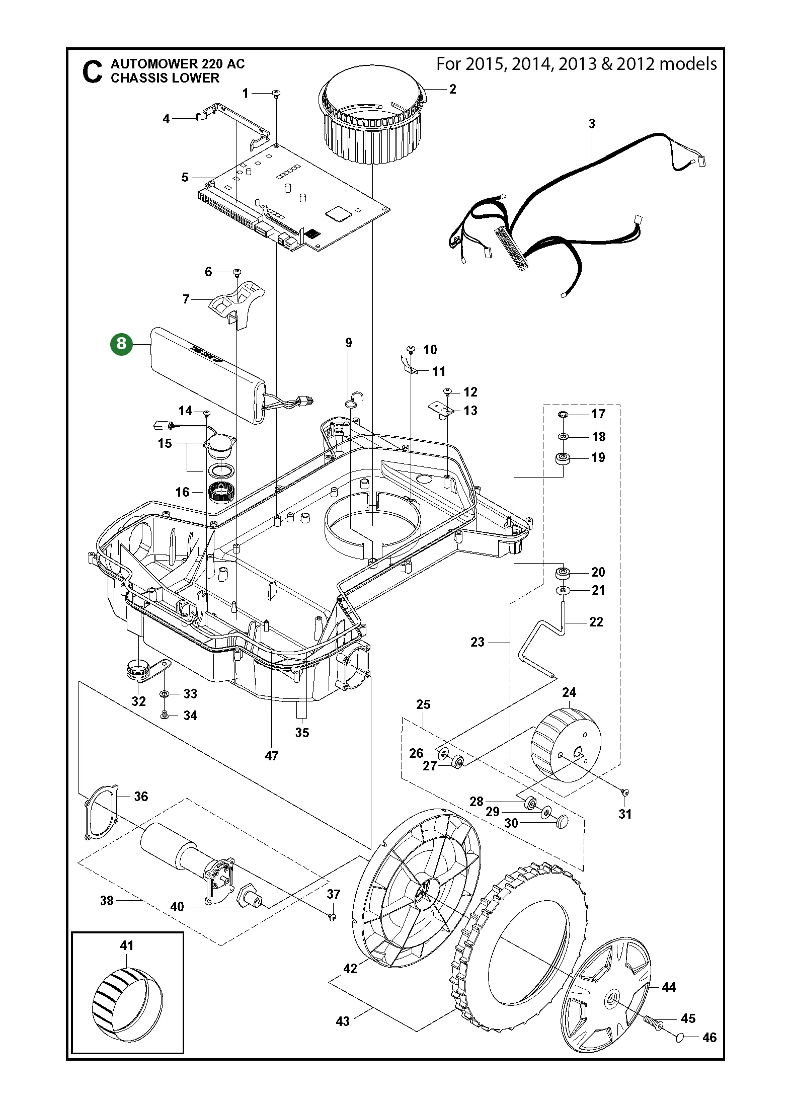 Position im Ersatzteilkatalog