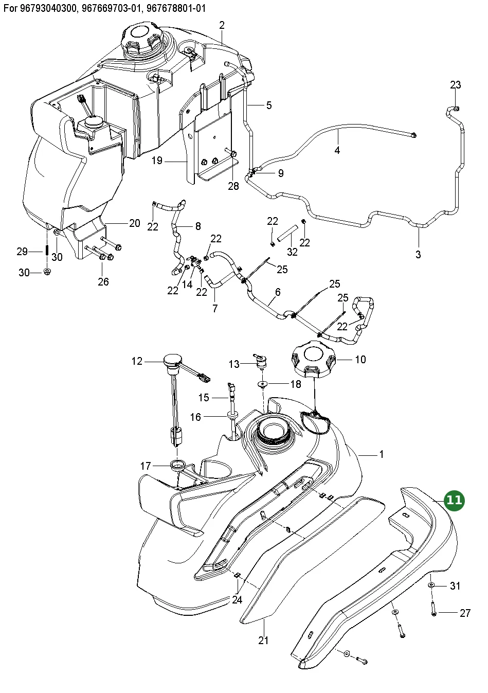 Position im Ersatzteilkatalog