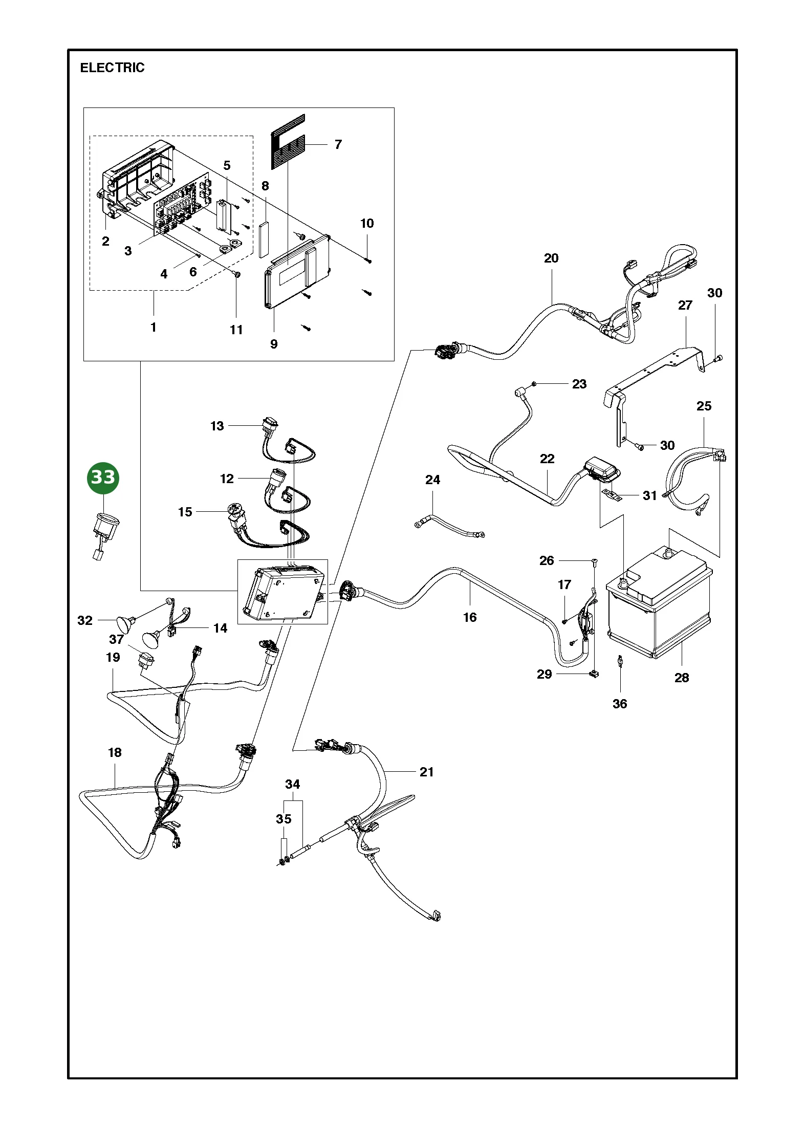 Position im Ersatzteilkatalog