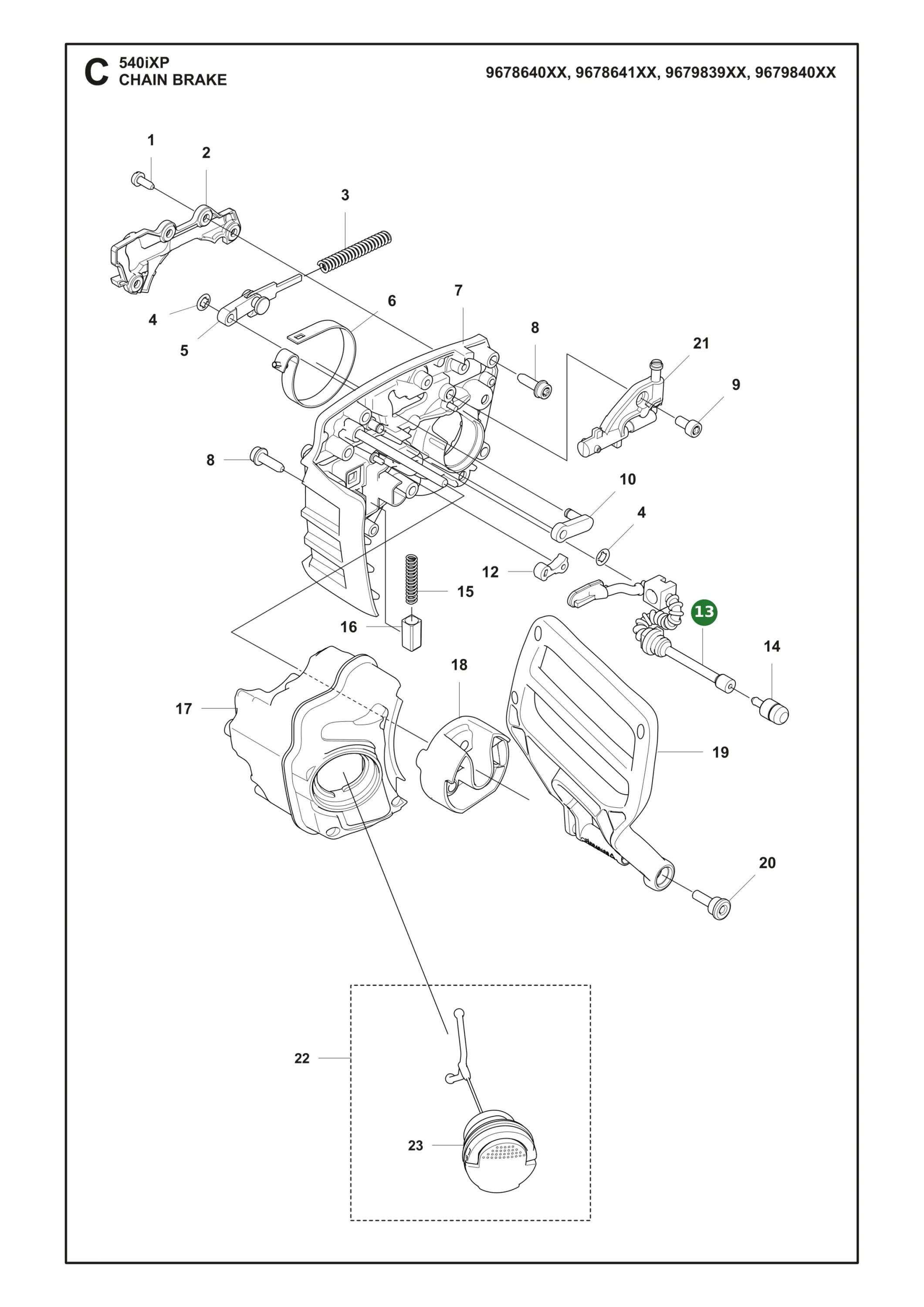 Position im Ersatzteilkatalog