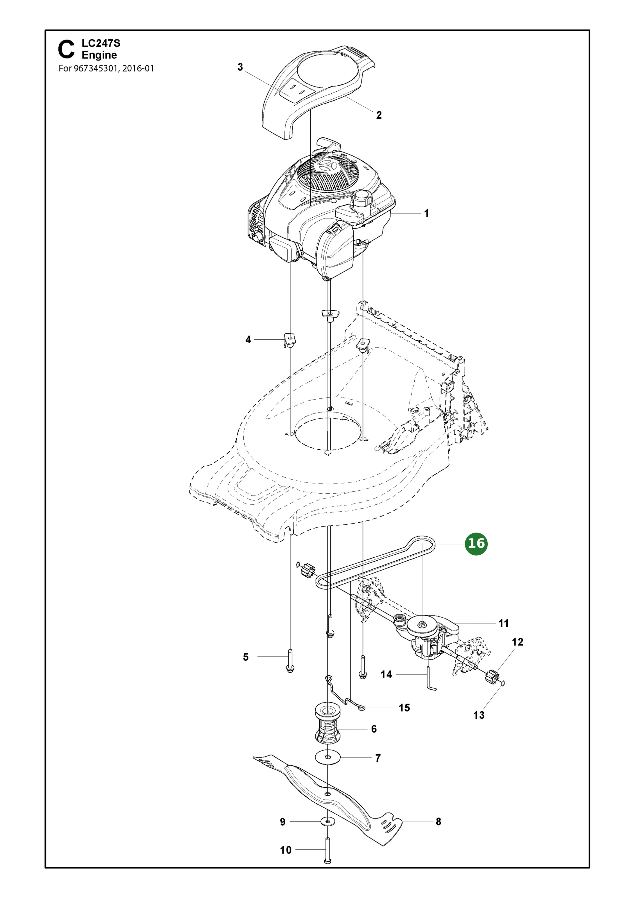 Position im Ersatzteilkatalog