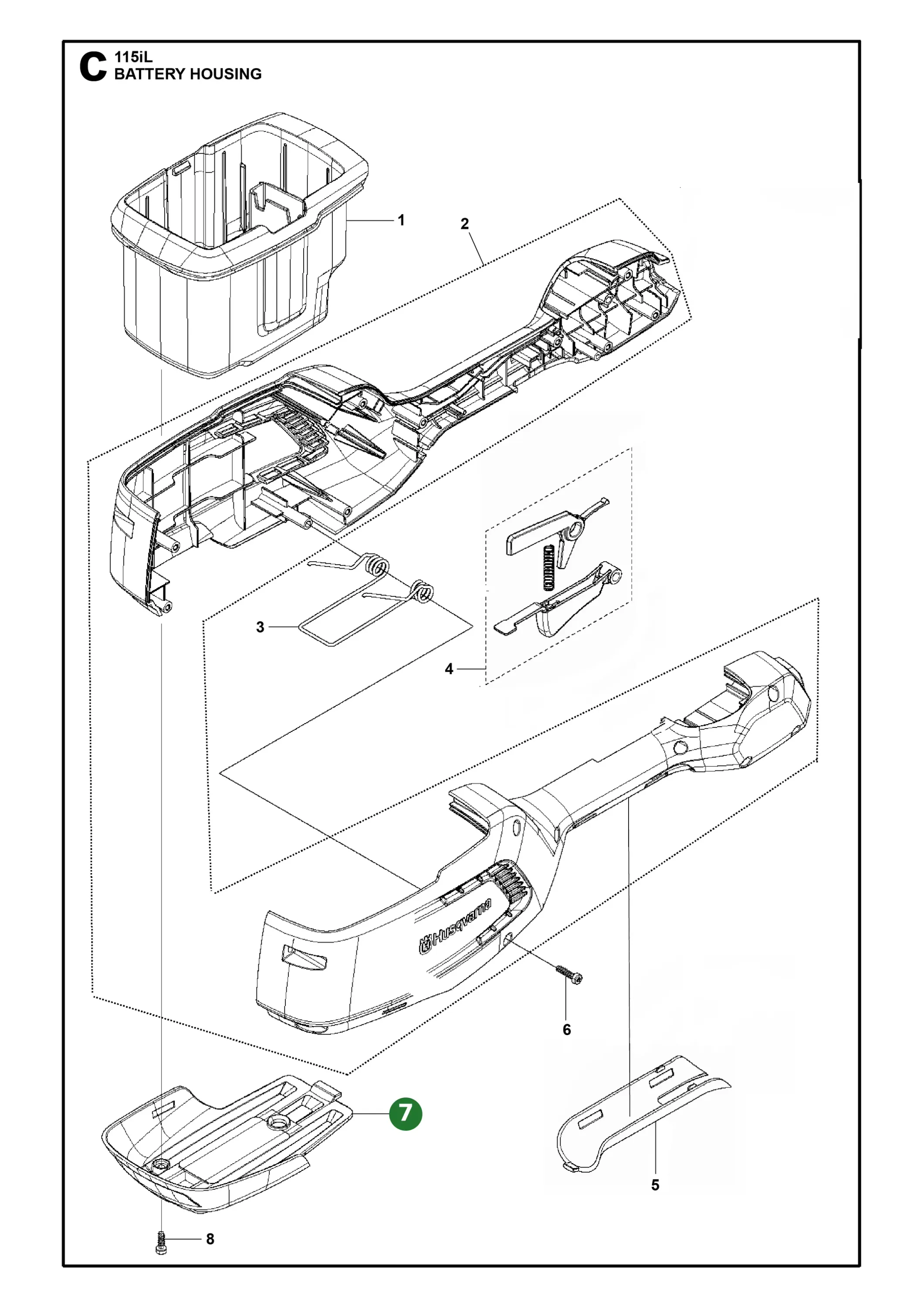 Position im Ersatzteilkatalog