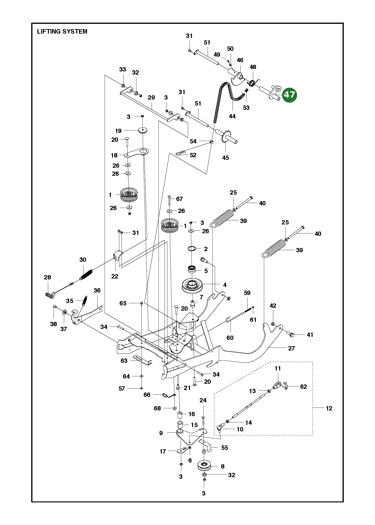 Position im Ersatzteilkatalog