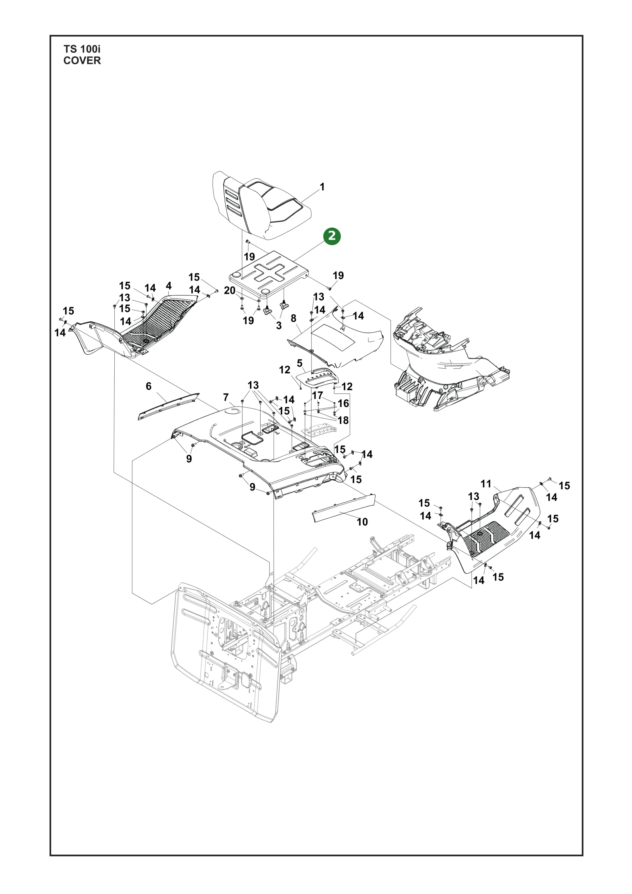 Position im Ersatzteilkatalog