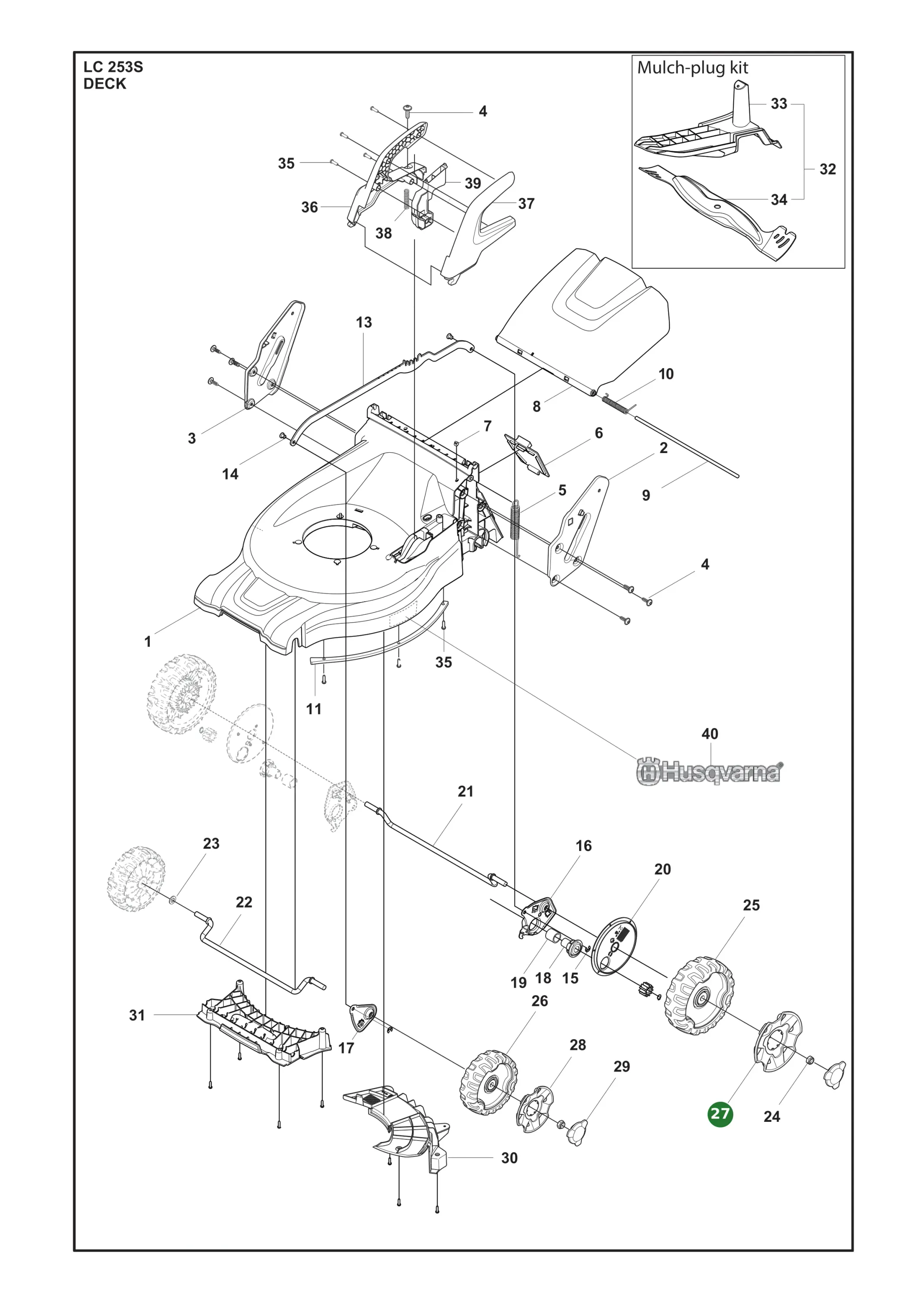 Position im Ersatzteilkatalog