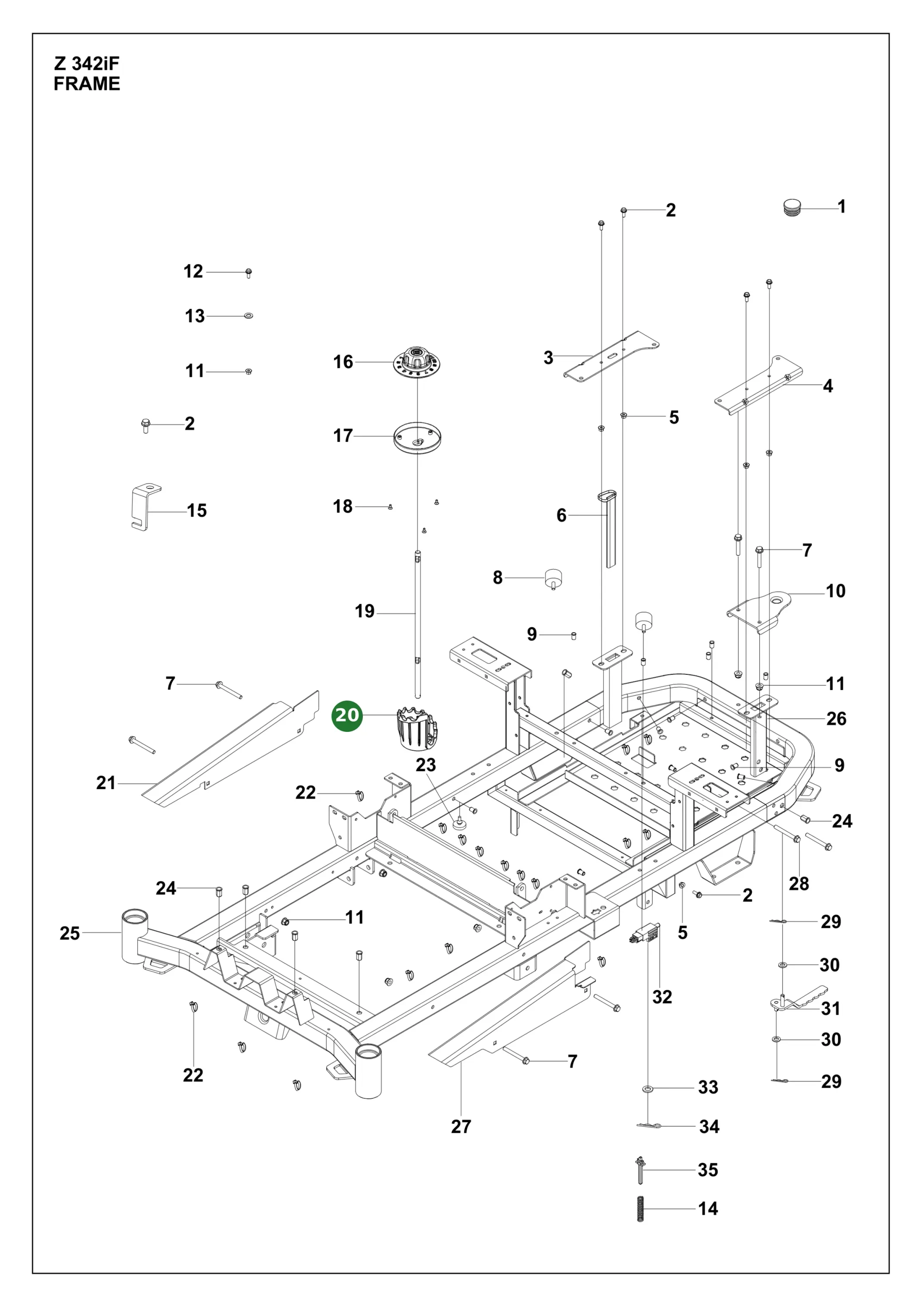 Position im Ersatzteilkatalog