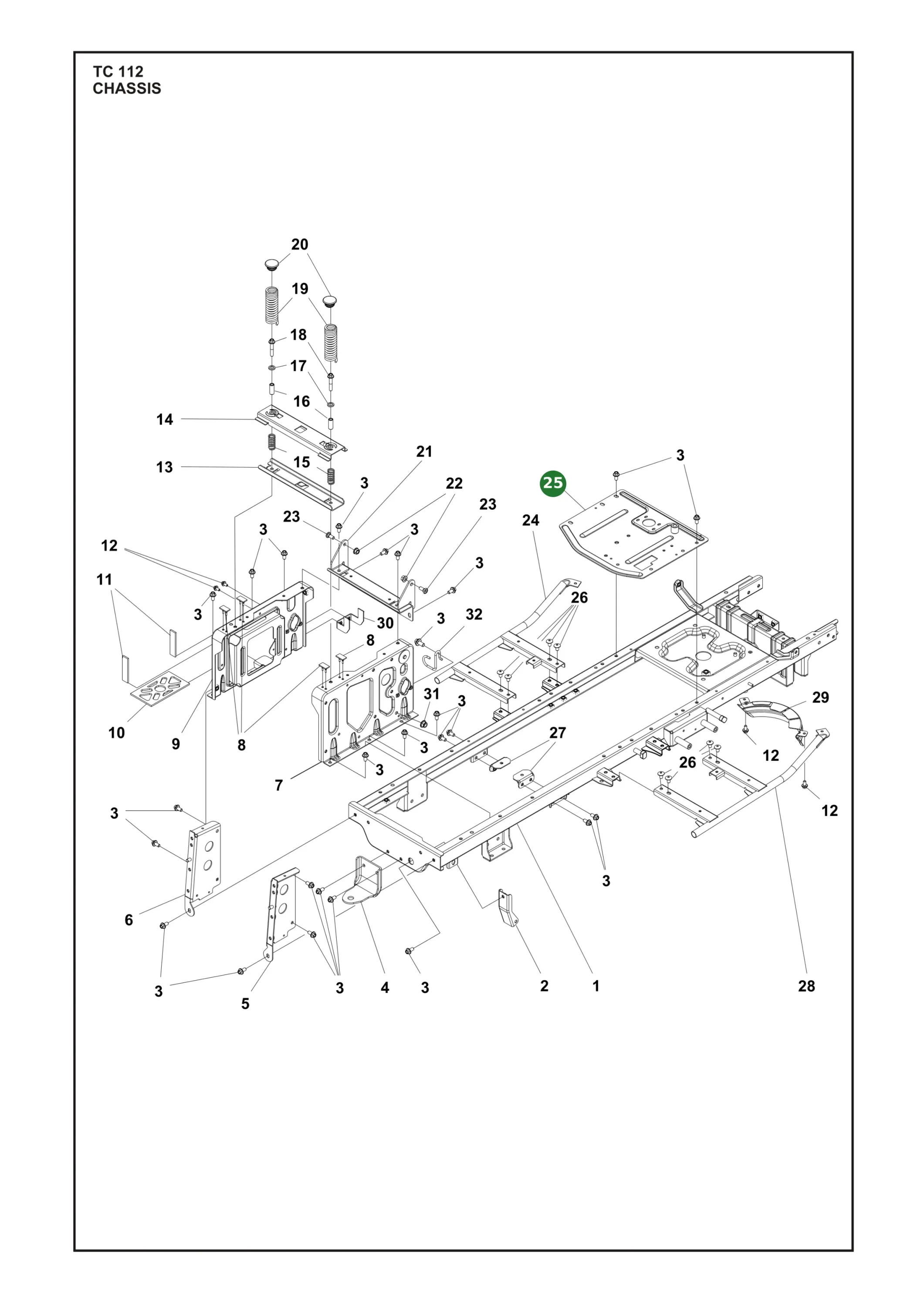 Position im Ersatzteilkatalog