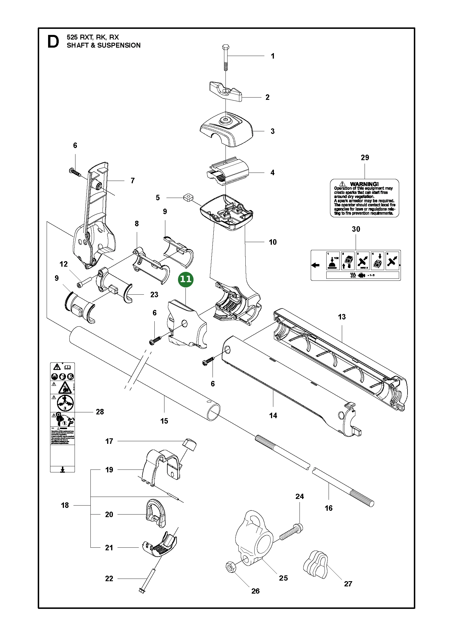 Position im Ersatzteilkatalog