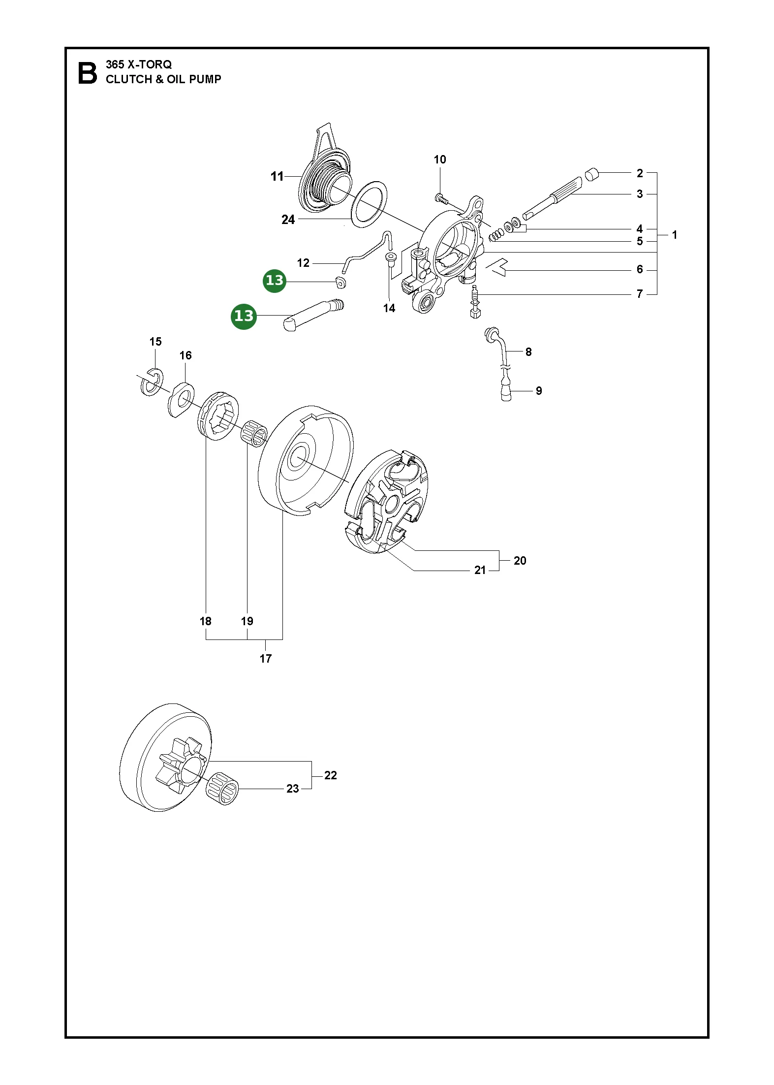 Position im Ersatzteilkatalog