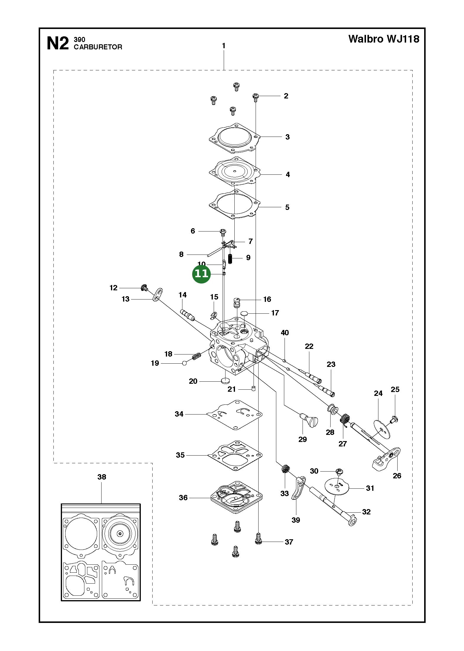 Position im Ersatzteilkatalog