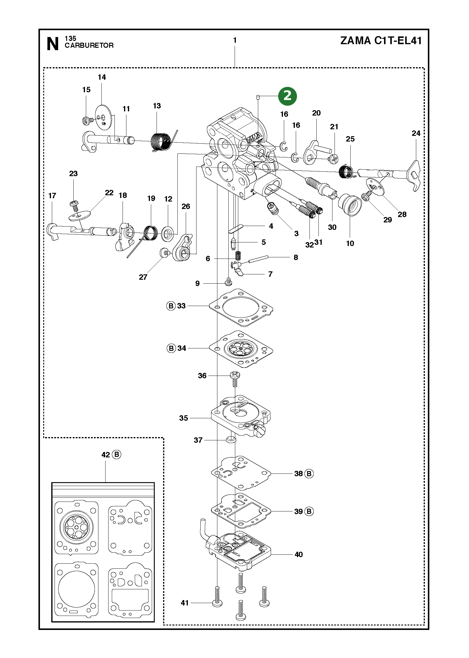 Position im Ersatzteilkatalog