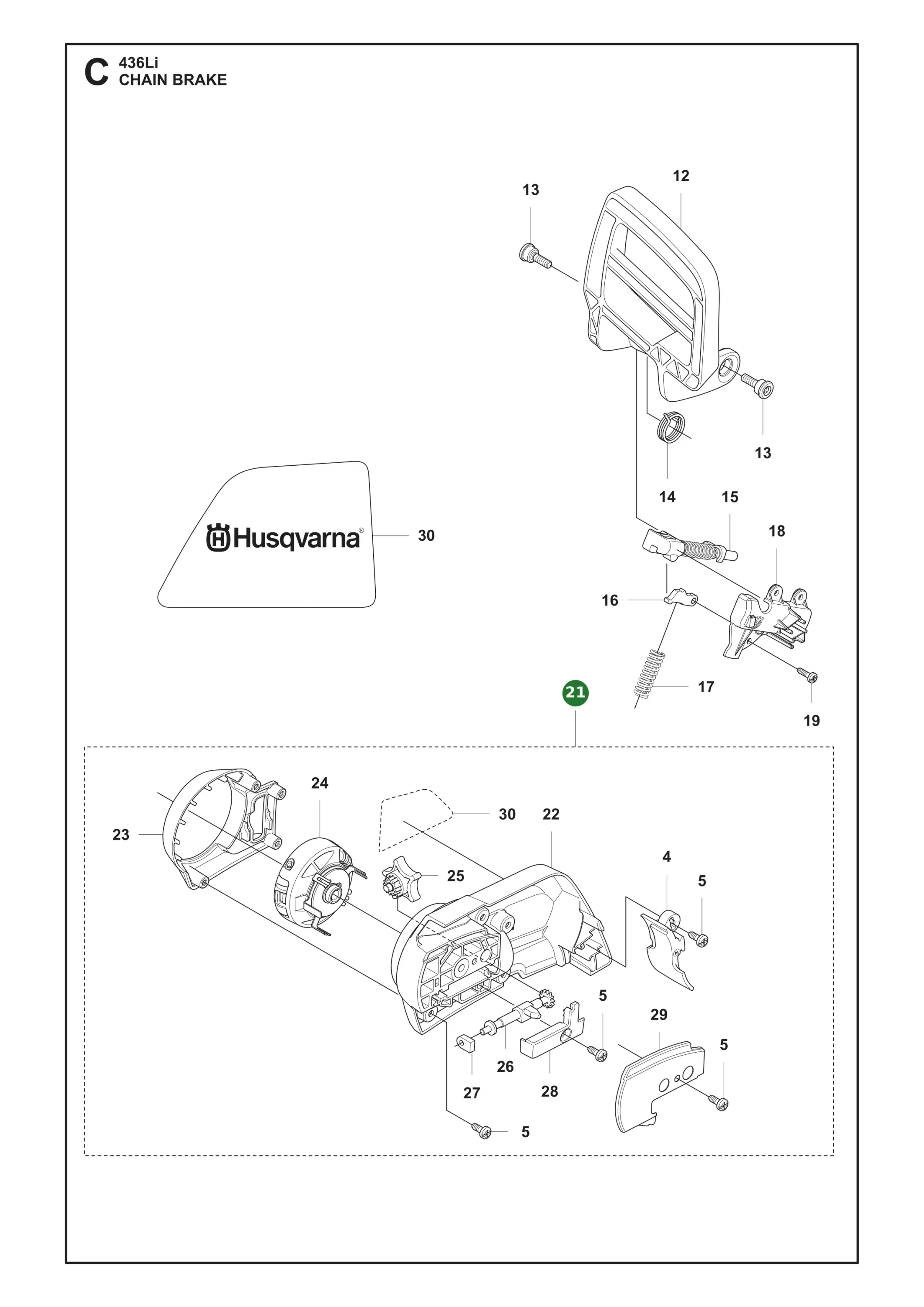 Position im Ersatzteilkatalog