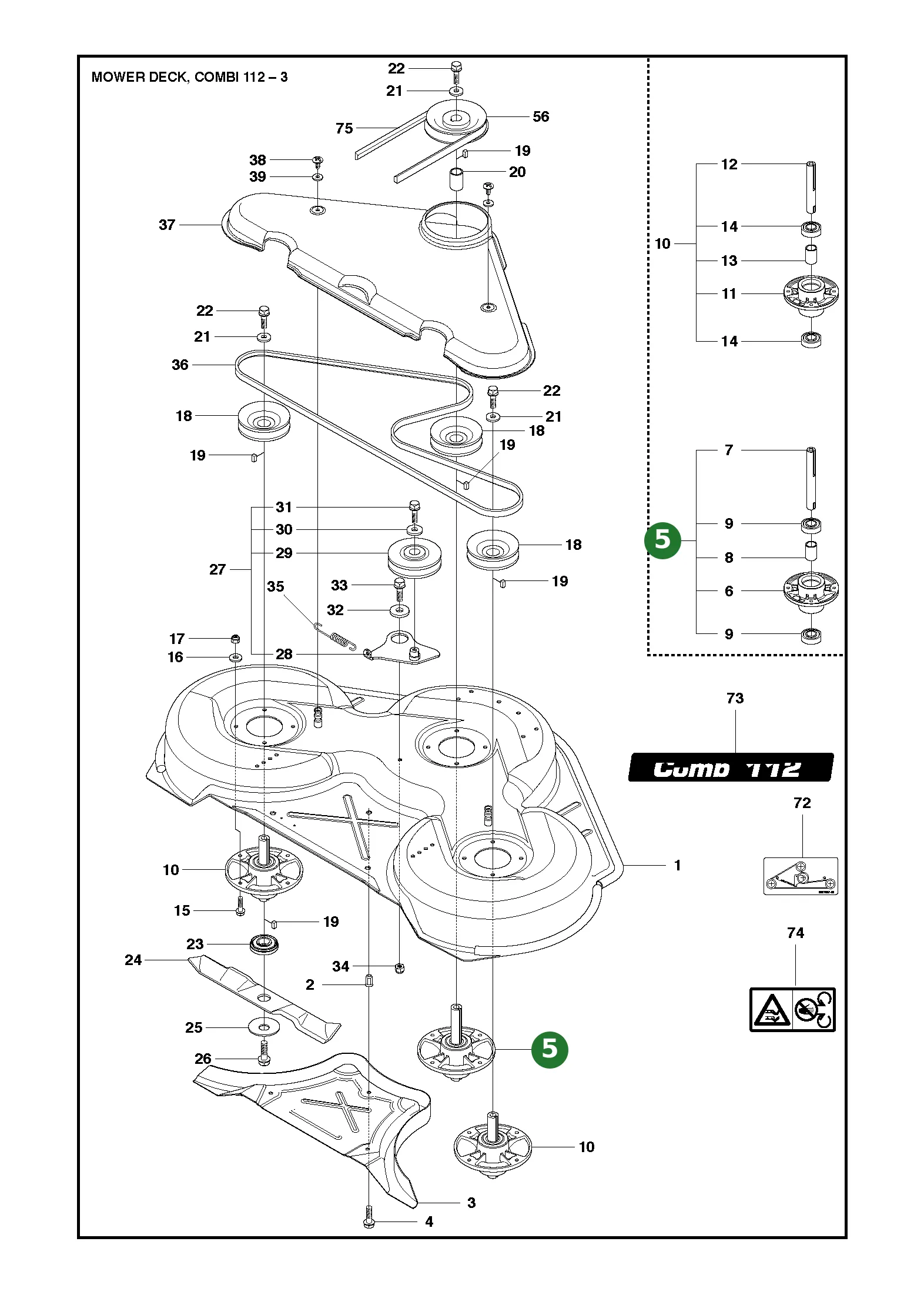Position im Ersatzteilkatalog