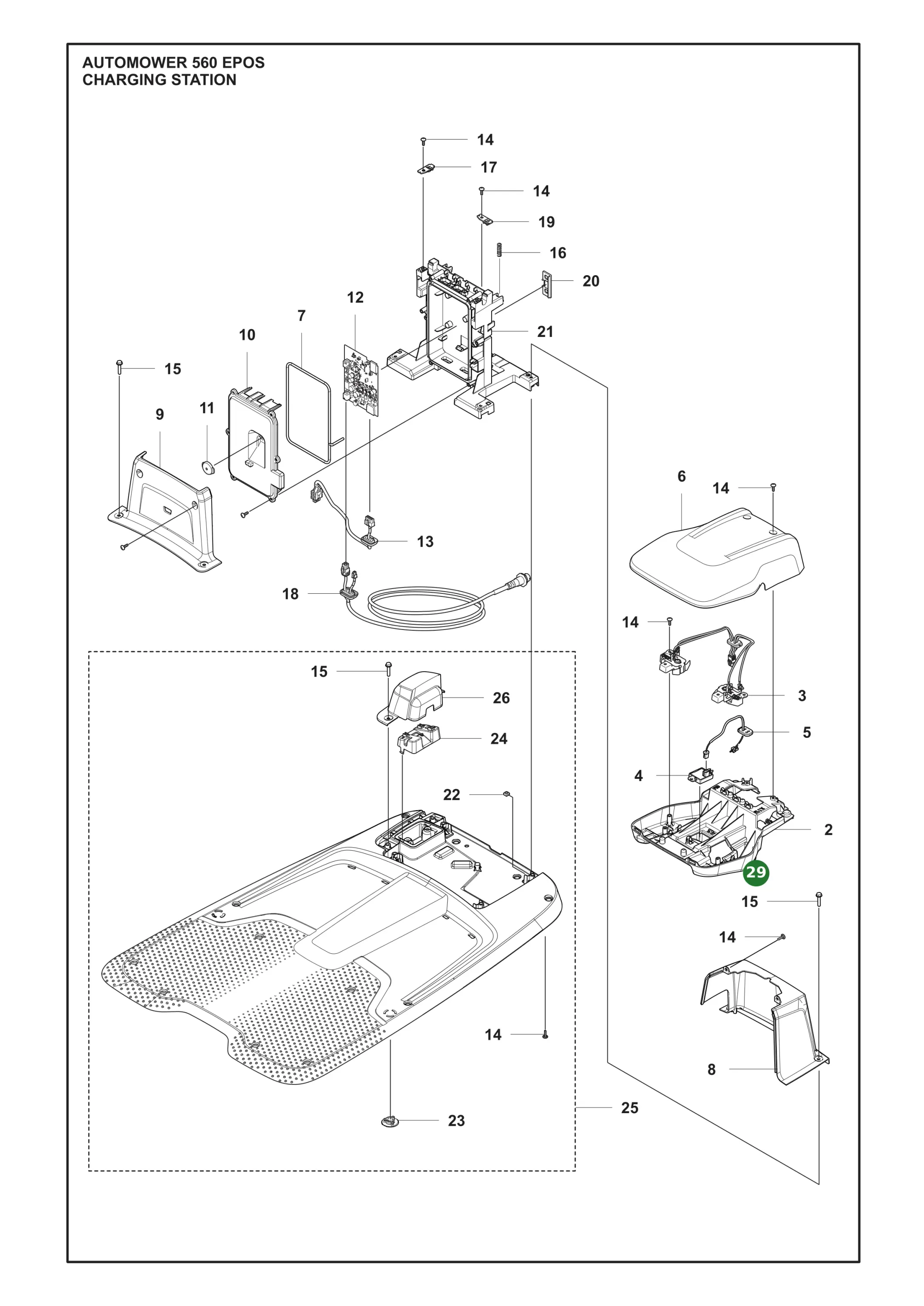 Position im Ersatzteilkatalog