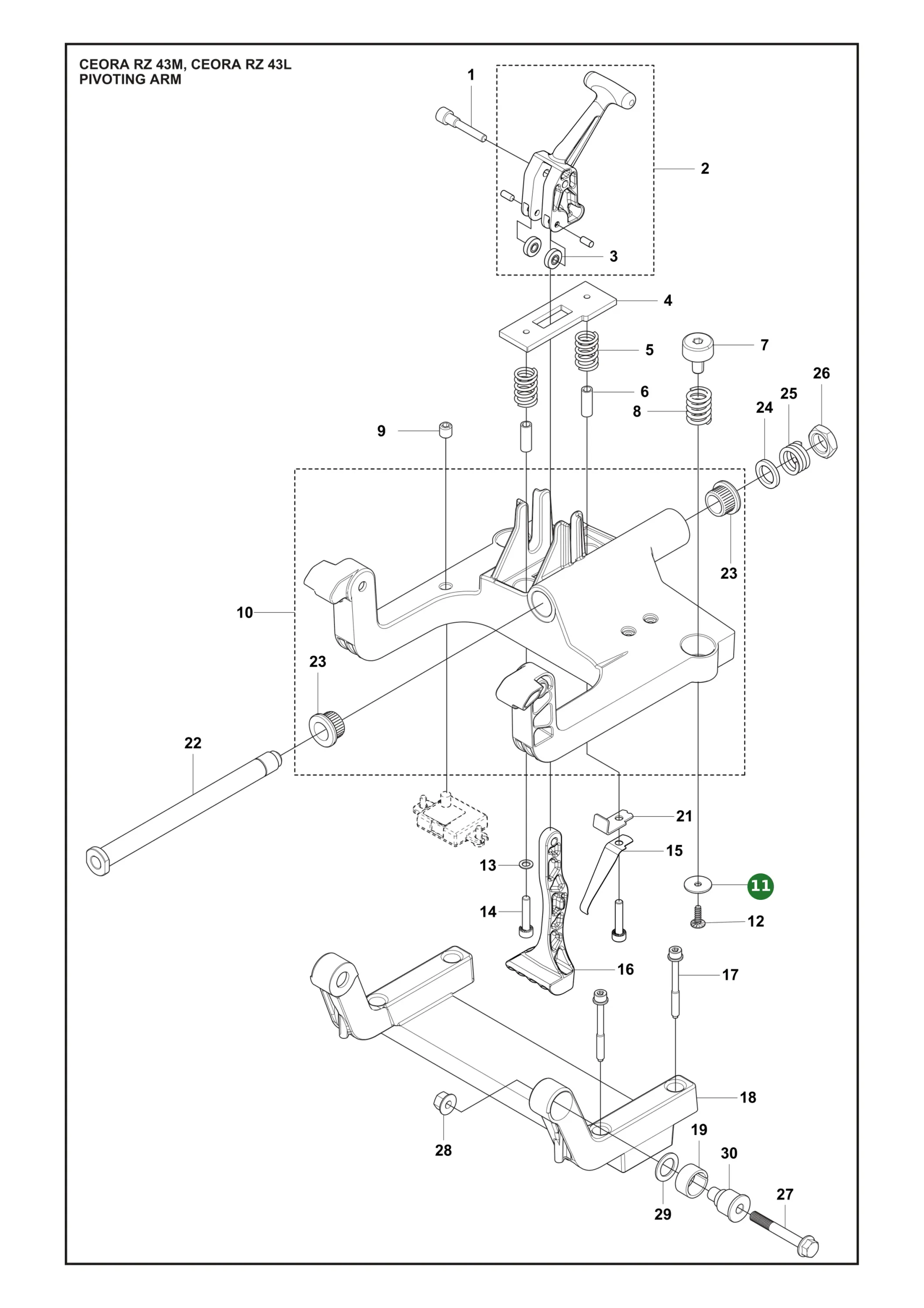 Position im Ersatzteilkatalog