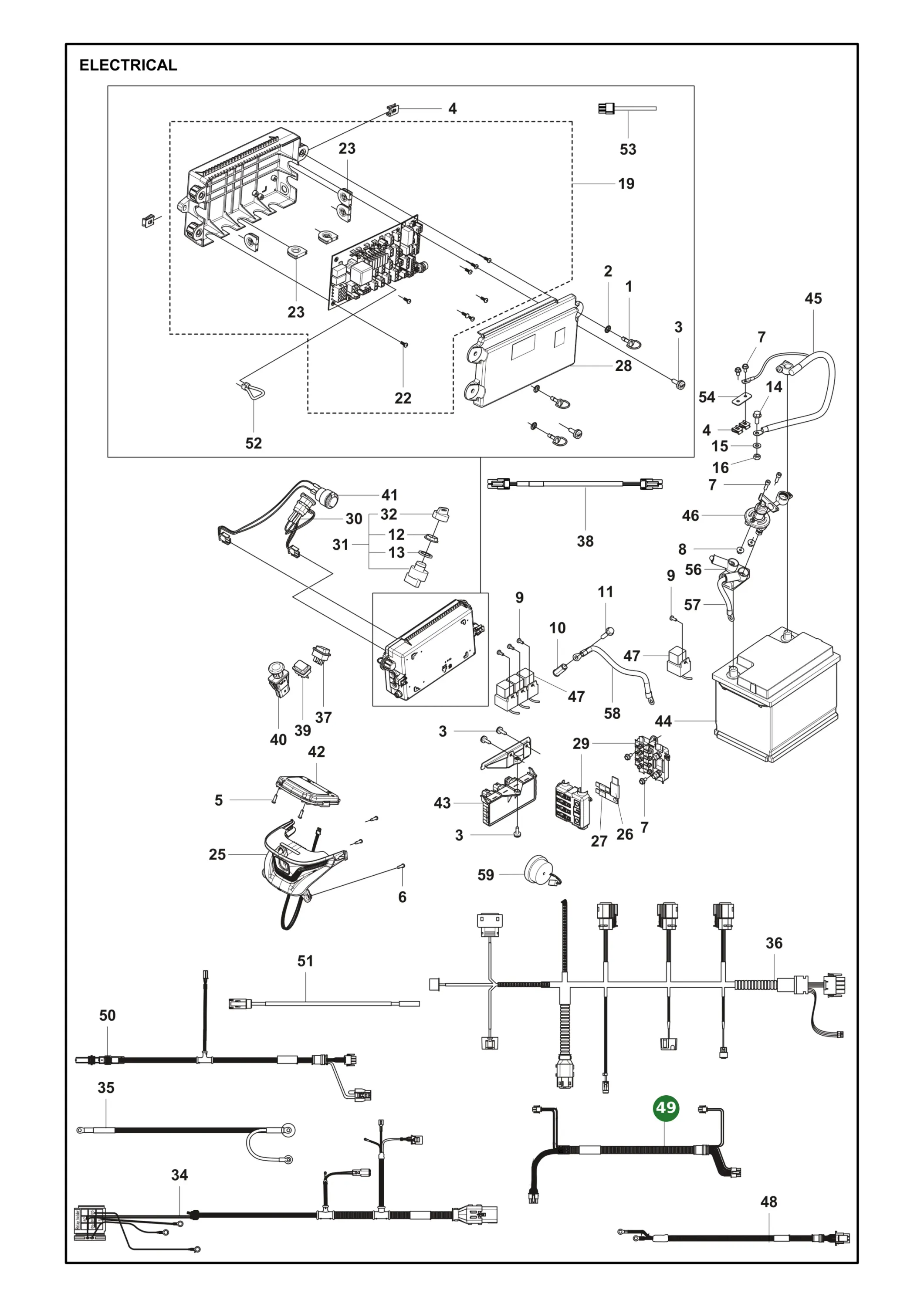 Position im Ersatzteilkatalog
