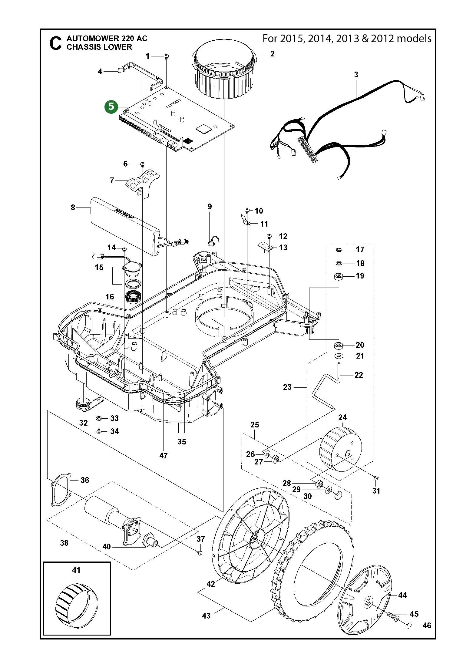 Position im Ersatzteilkatalog