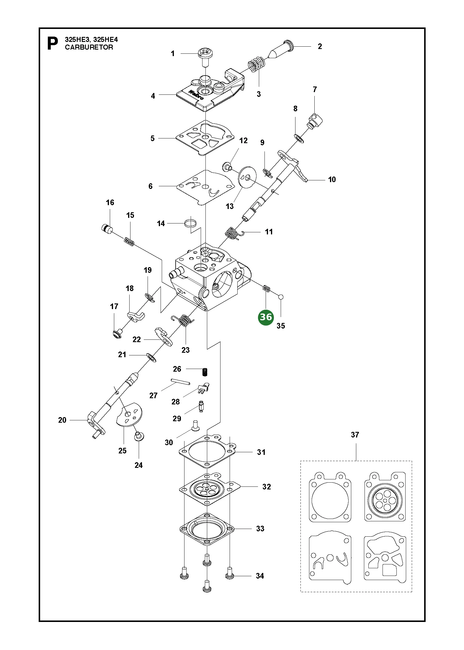 Position im Ersatzteilkatalog