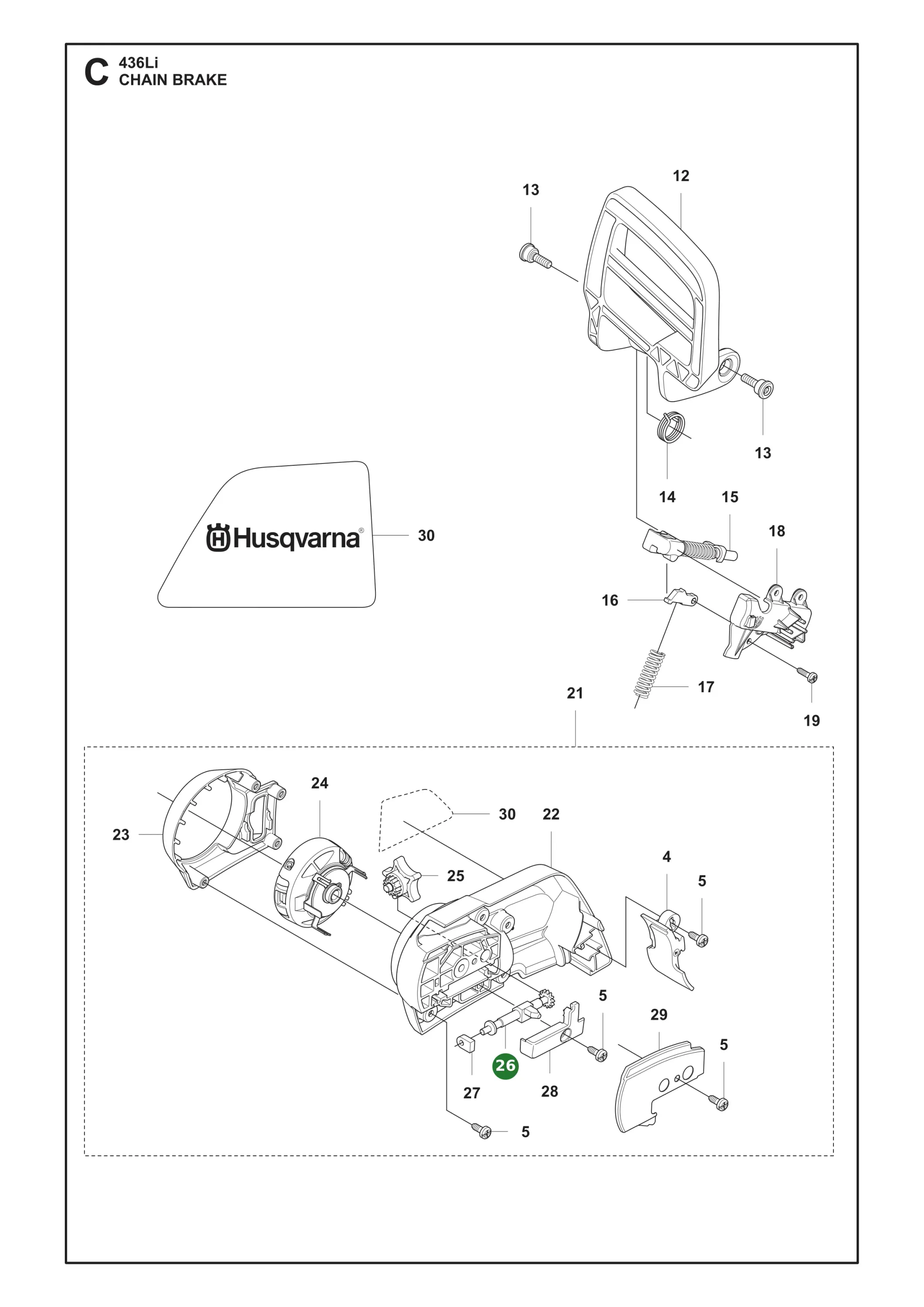 Position im Ersatzteilkatalog