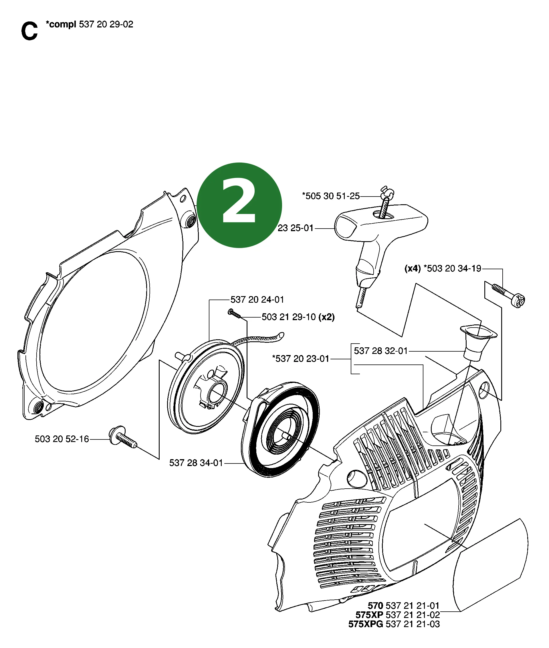 Position im Ersatzteilkatalog