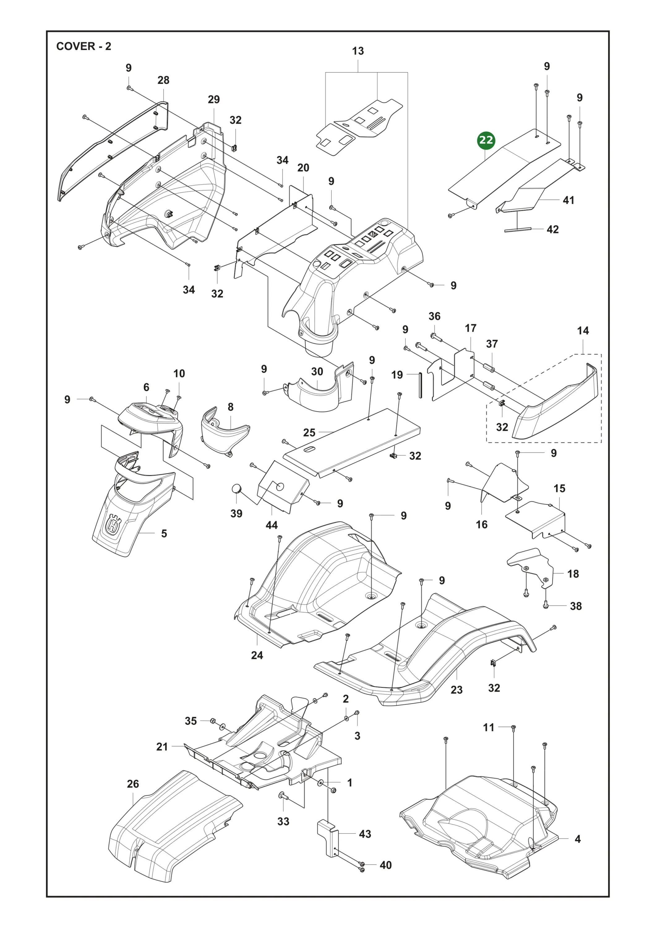Position im Ersatzteilkatalog