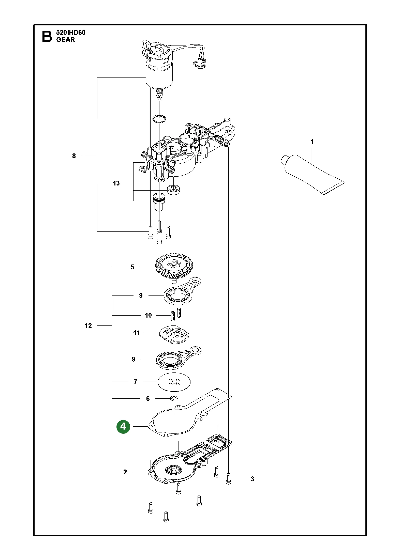 Position im Ersatzteilkatalog