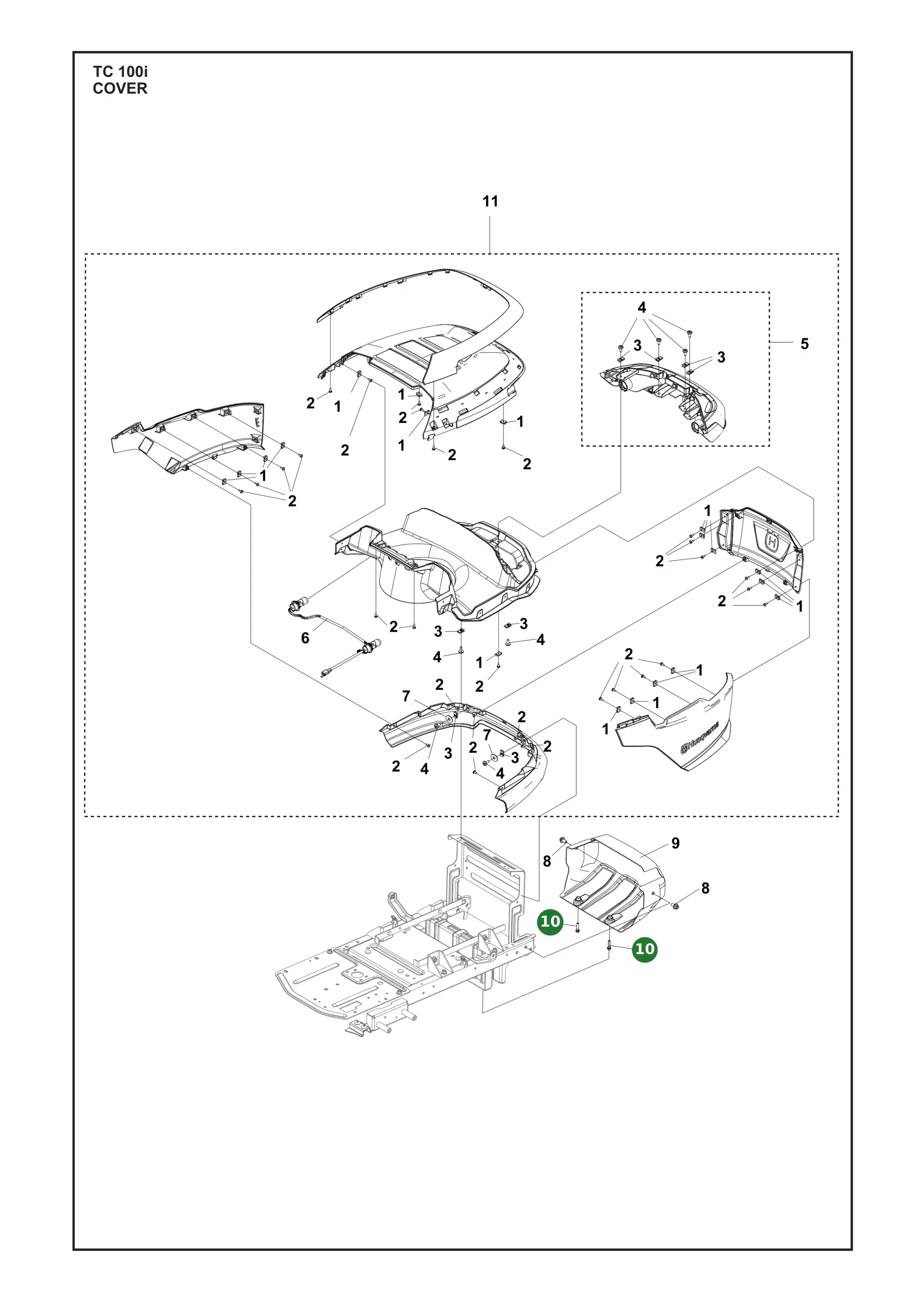 Position im Ersatzteilkatalog