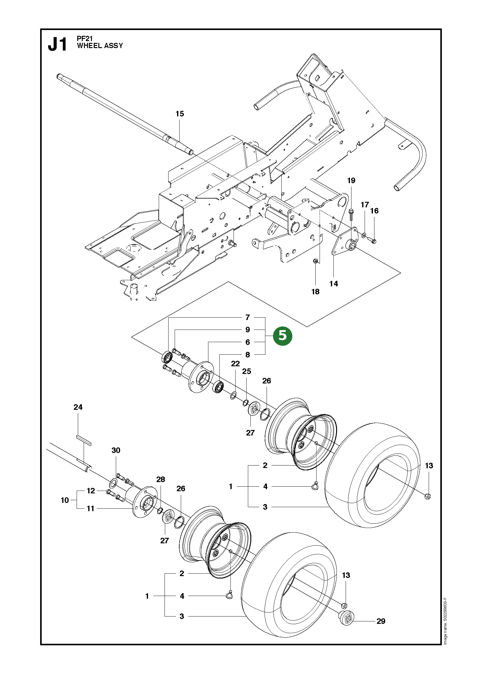 Position im Ersatzteilkatalog