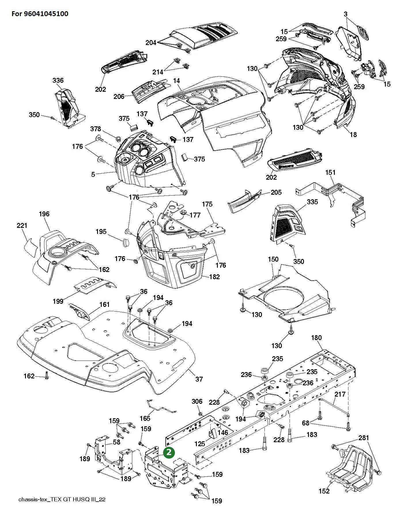Position im Ersatzteilkatalog