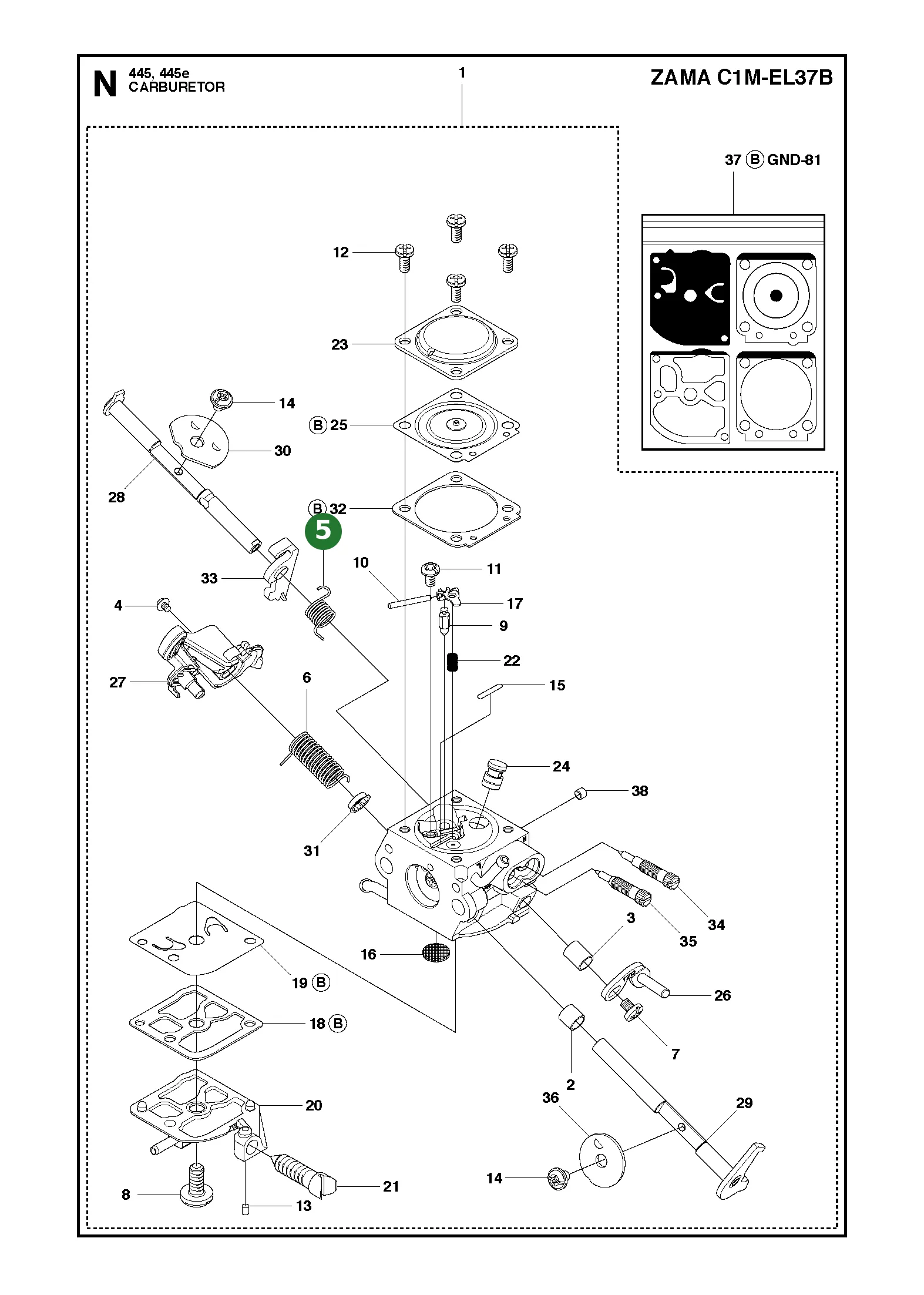 Position im Ersatzteilkatalog