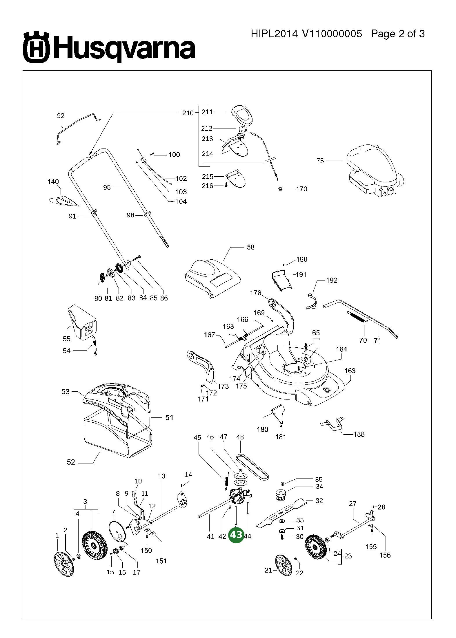 Position im Ersatzteilkatalog