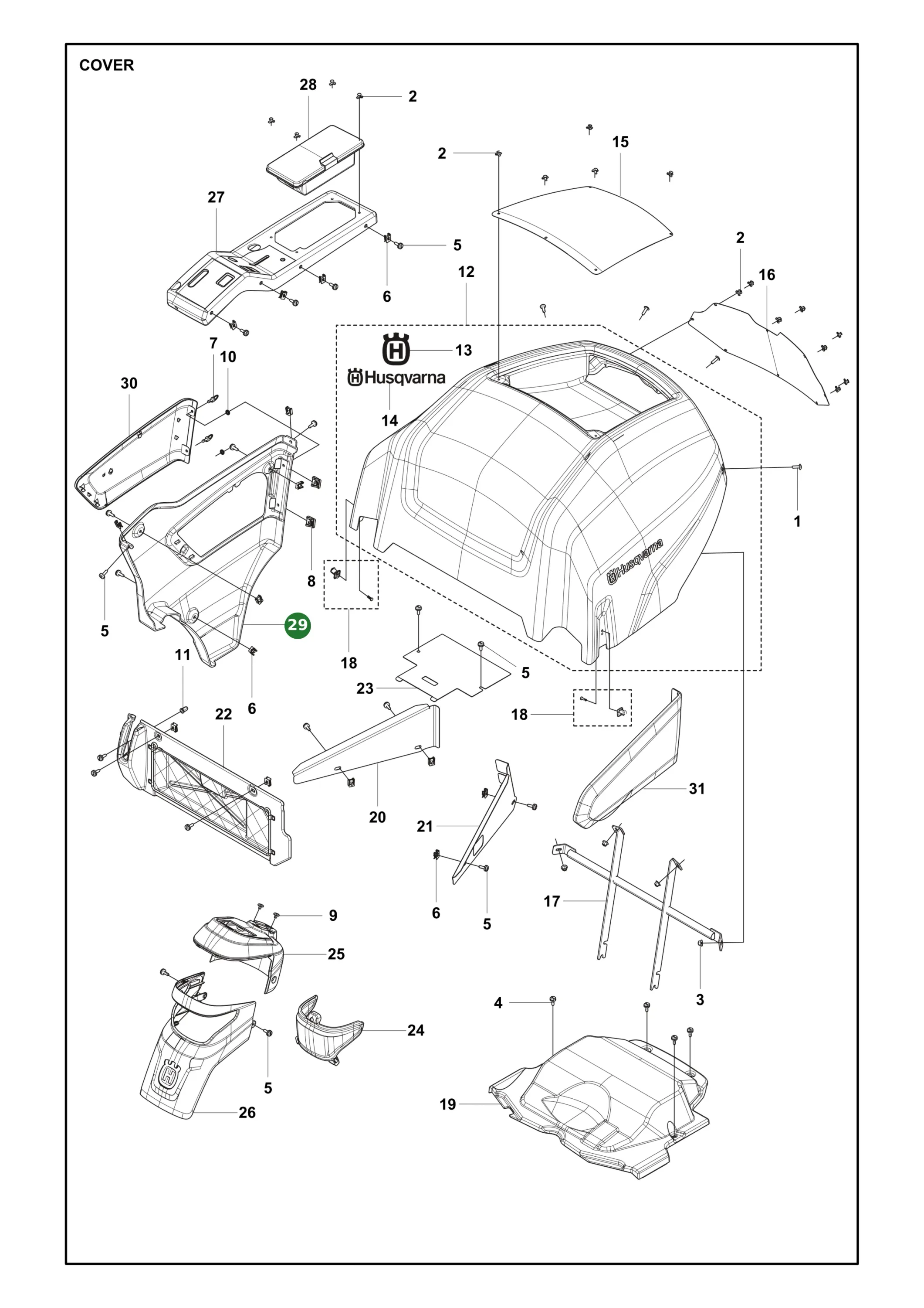 Position im Ersatzteilkatalog