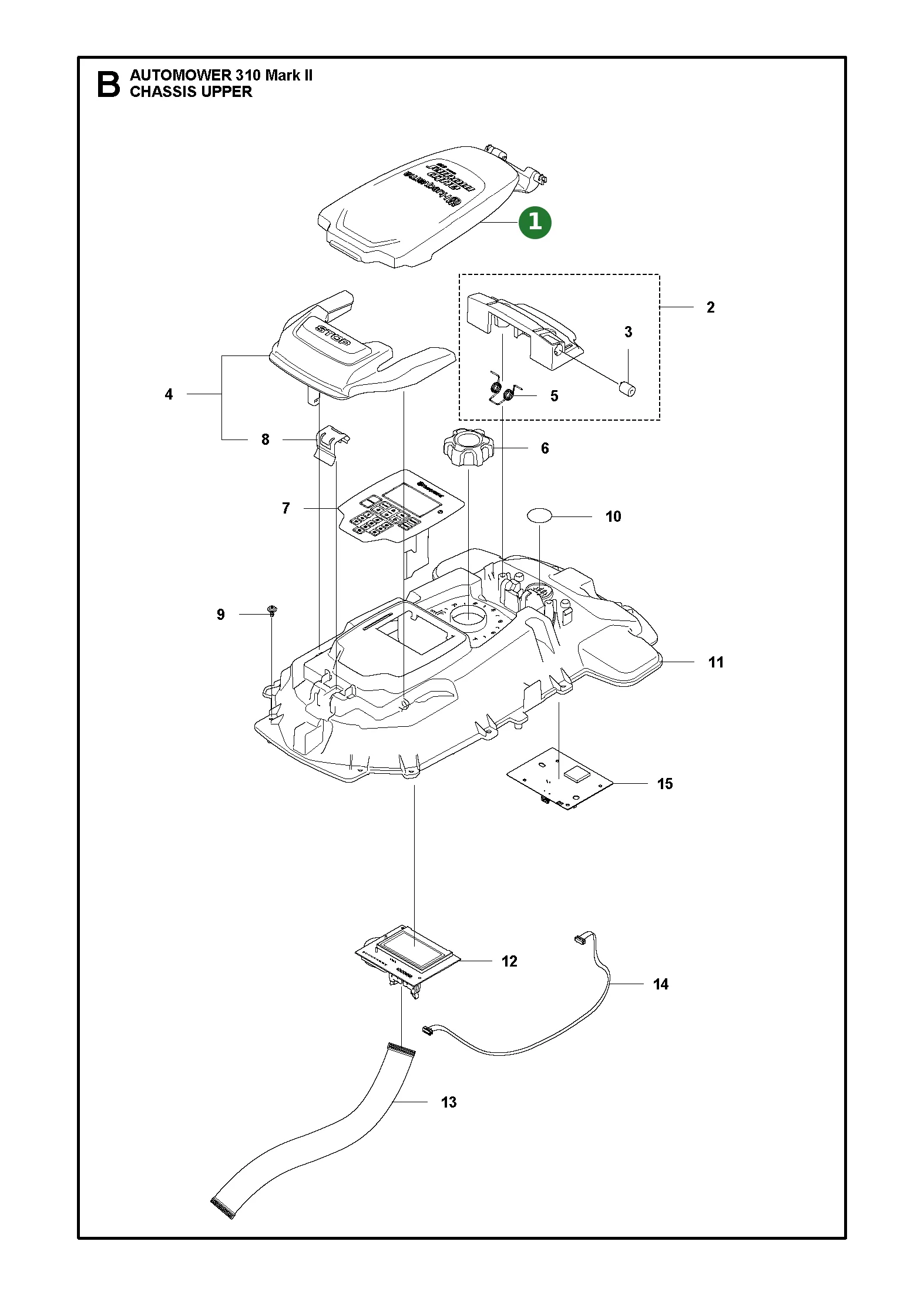 Position im Ersatzteilkatalog