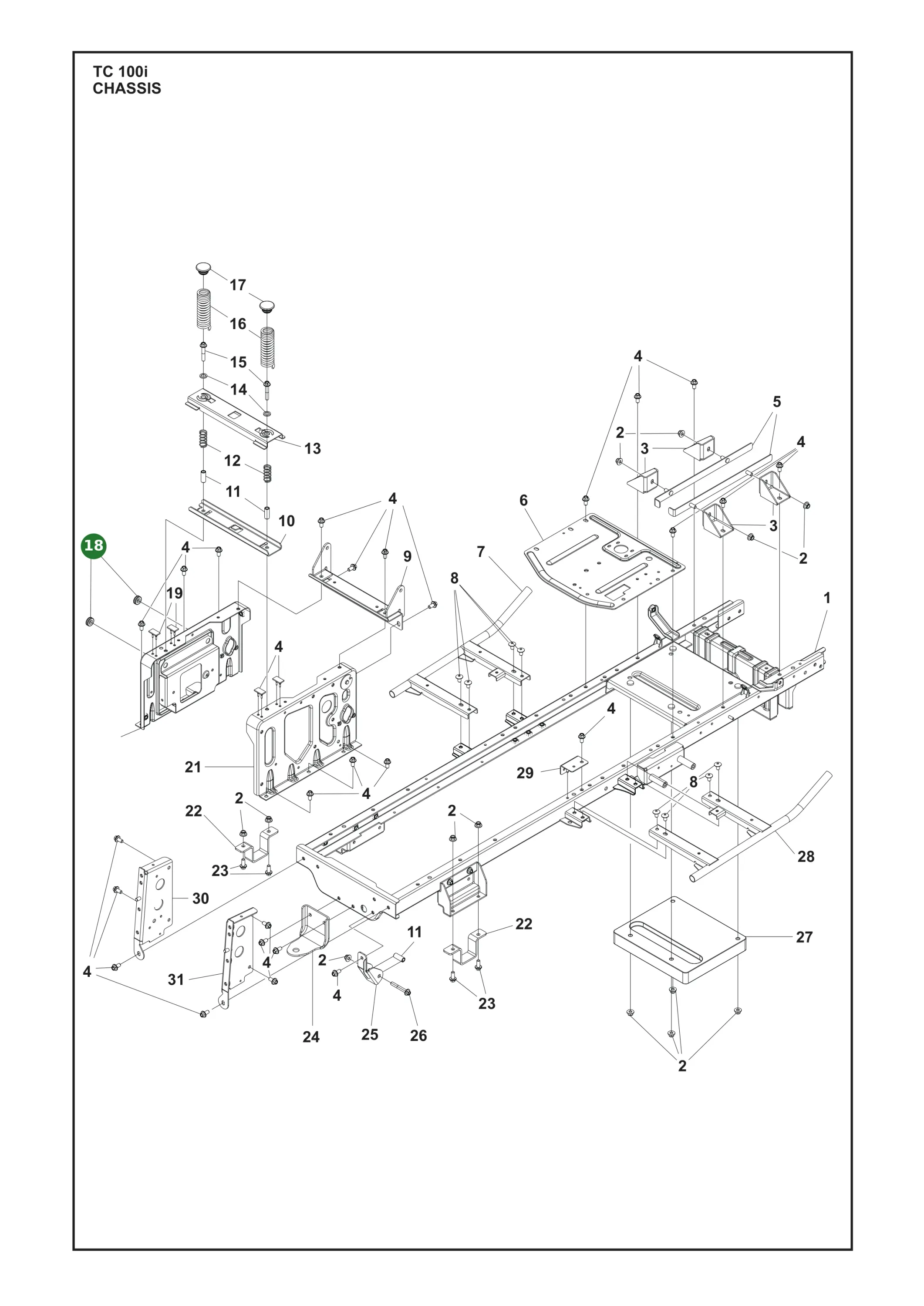 Position im Ersatzteilkatalog