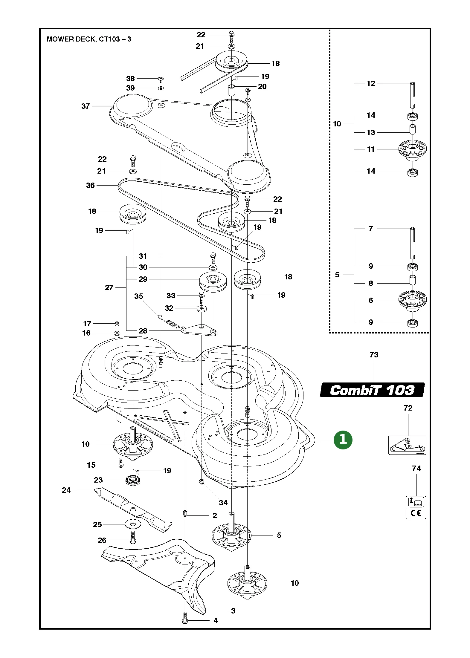 Position im Ersatzteilkatalog