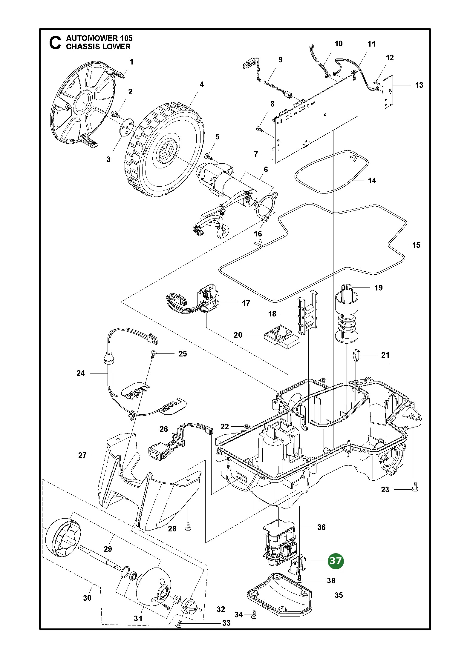Position im Ersatzteilkatalog