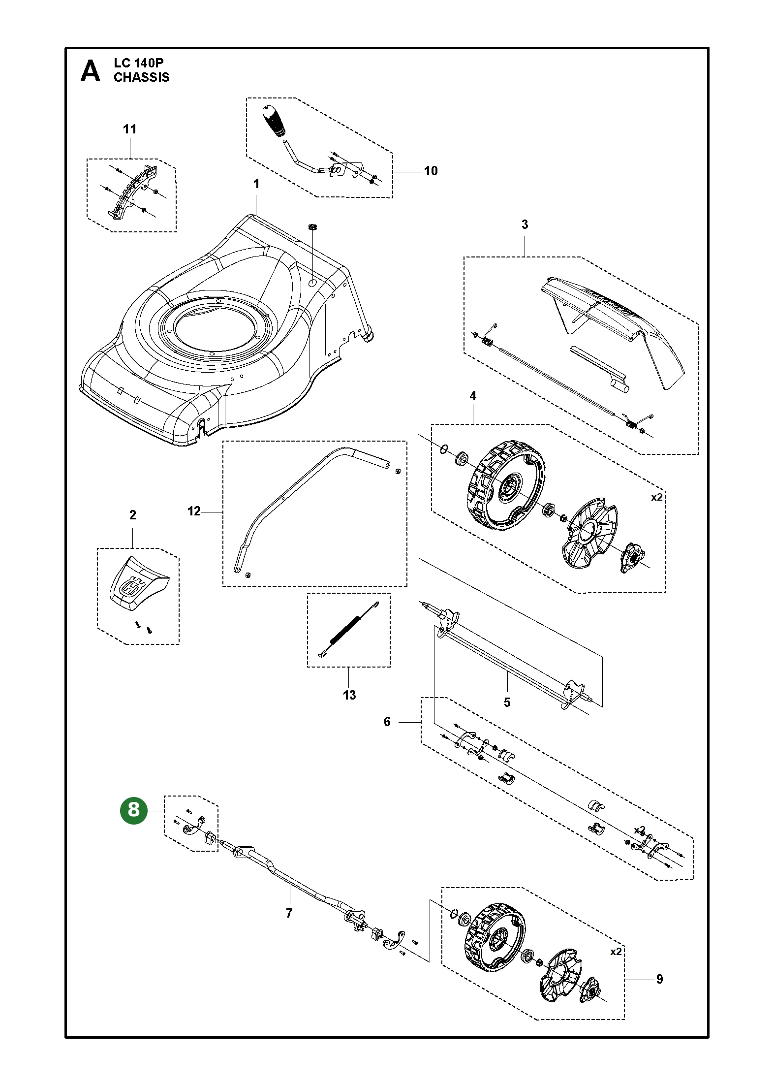 Position im Ersatzteilkatalog