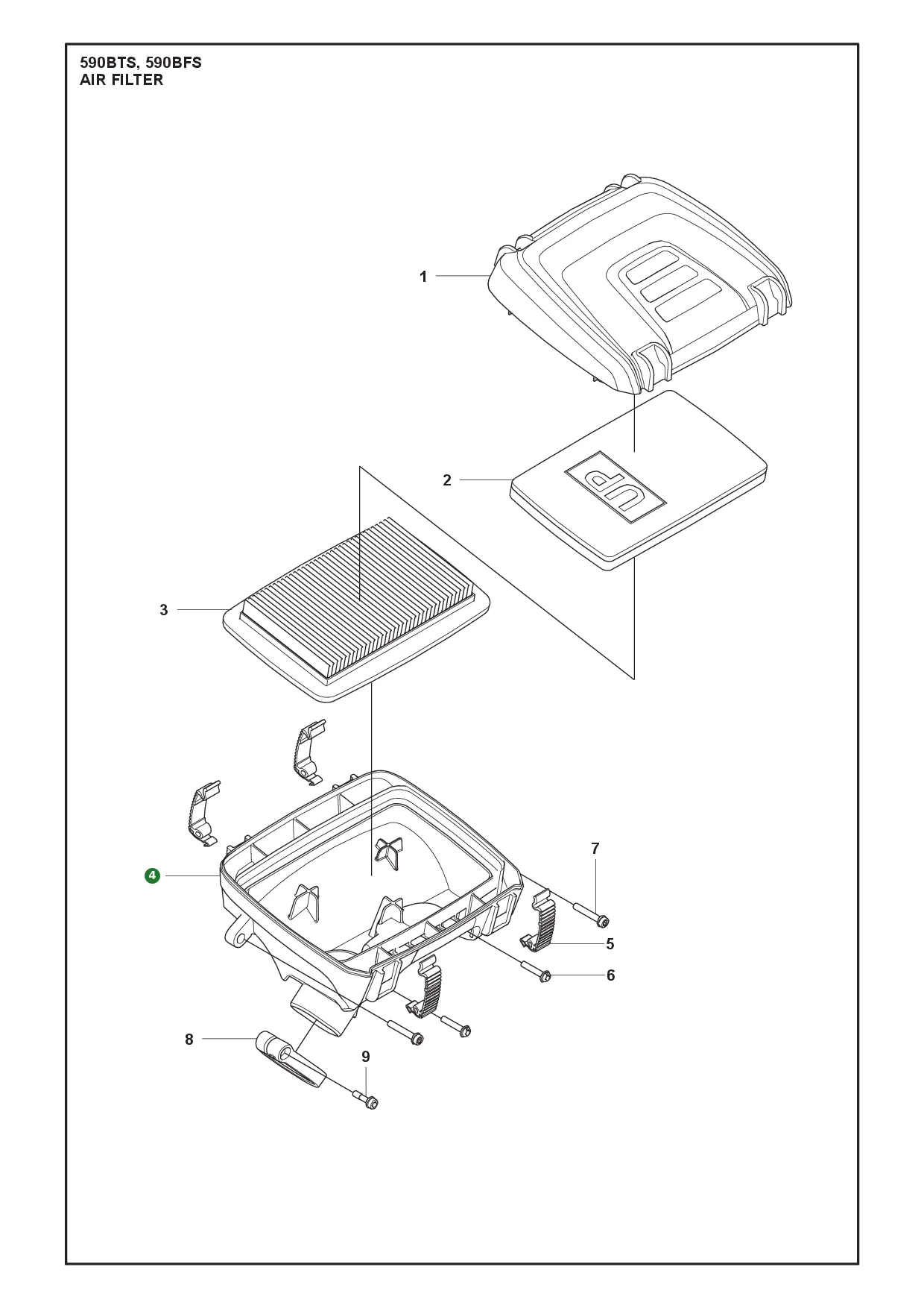 Position im Ersatzteilkatalog