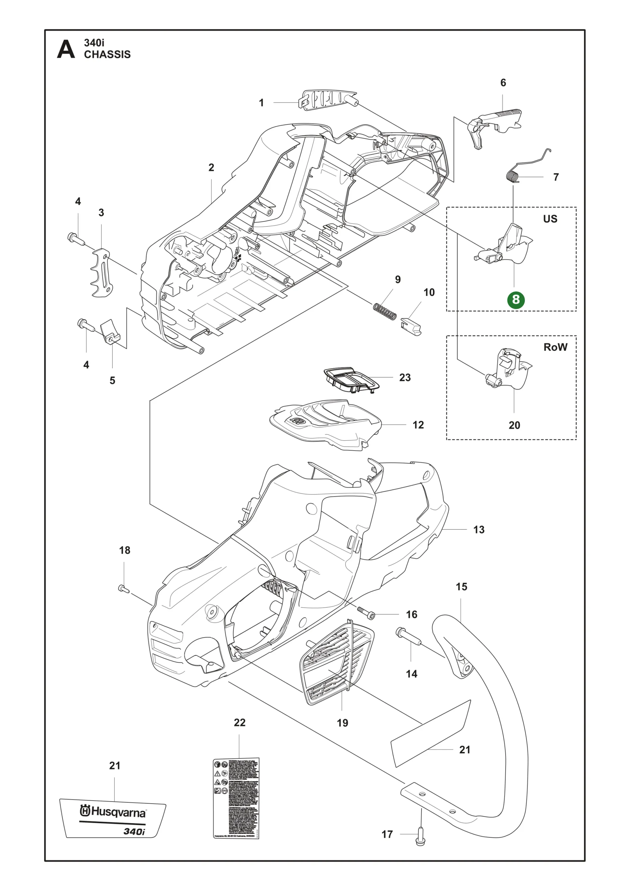 Position im Ersatzteilkatalog