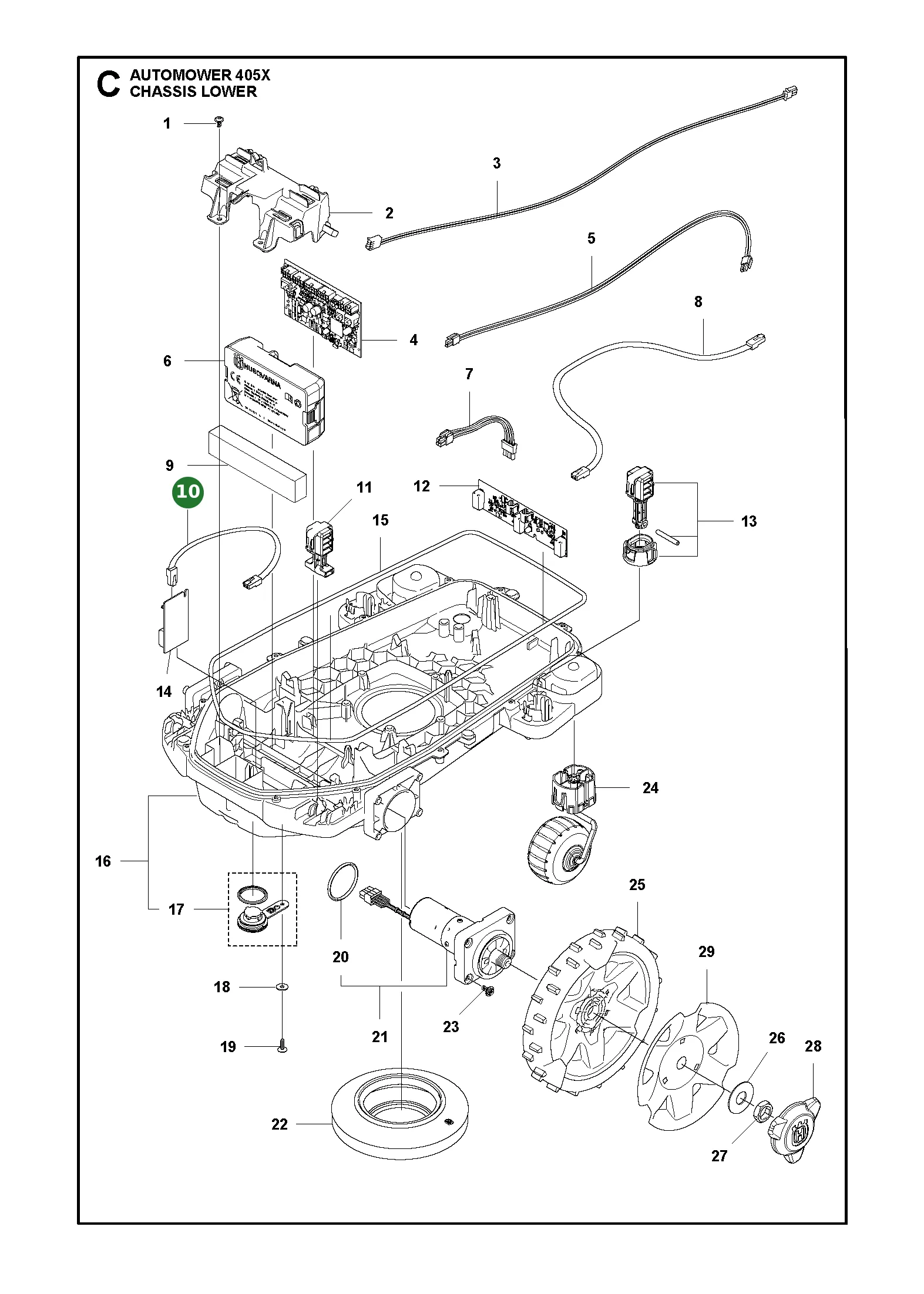 Position im Ersatzteilkatalog