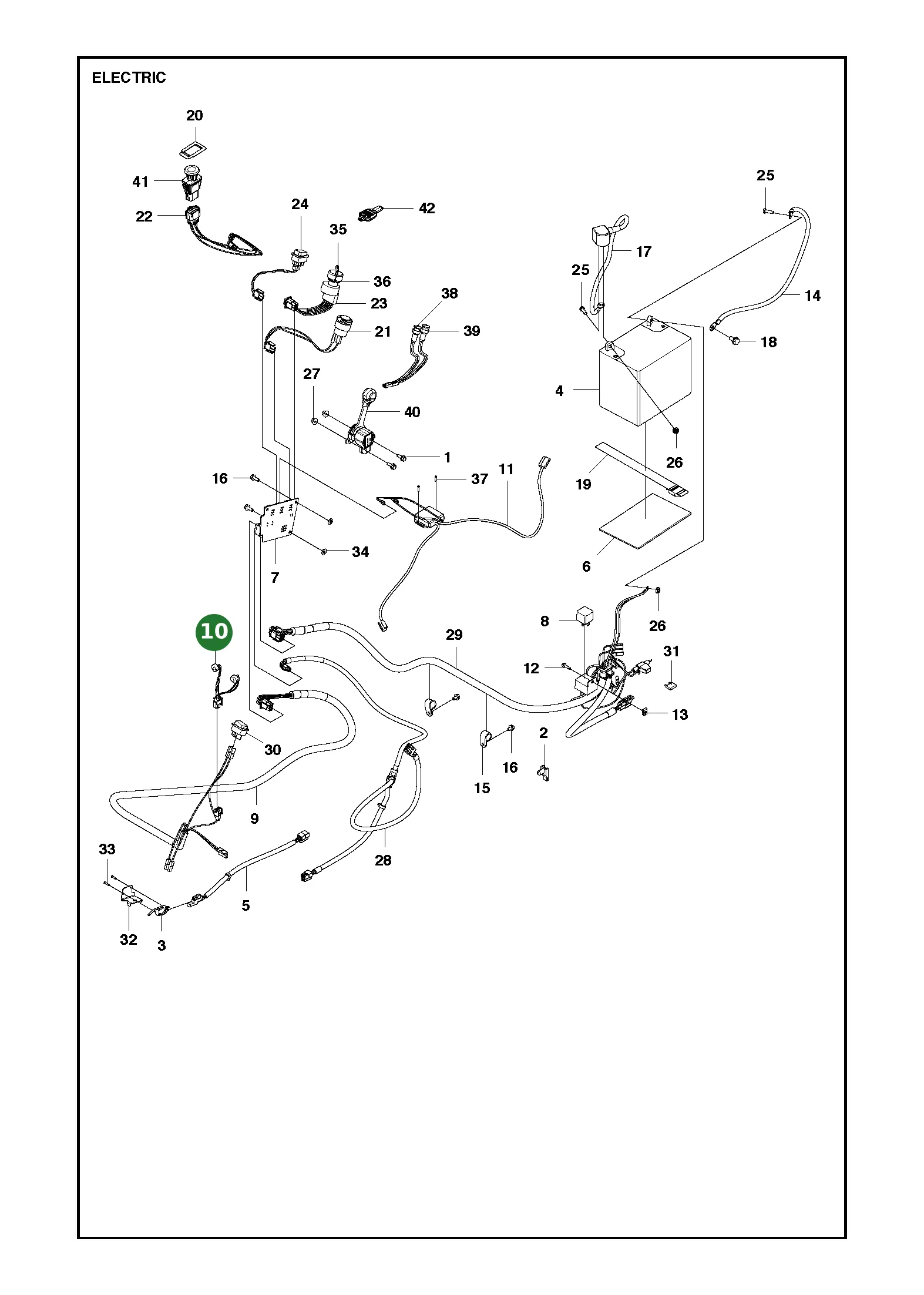 Position im Ersatzteilkatalog