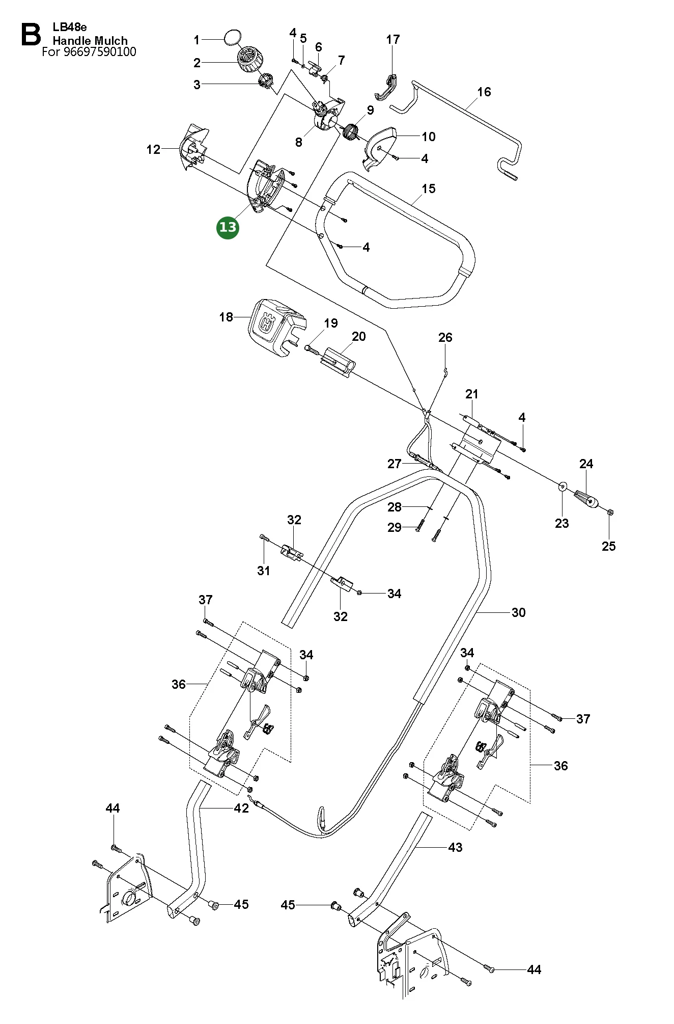Position im Ersatzteilkatalog