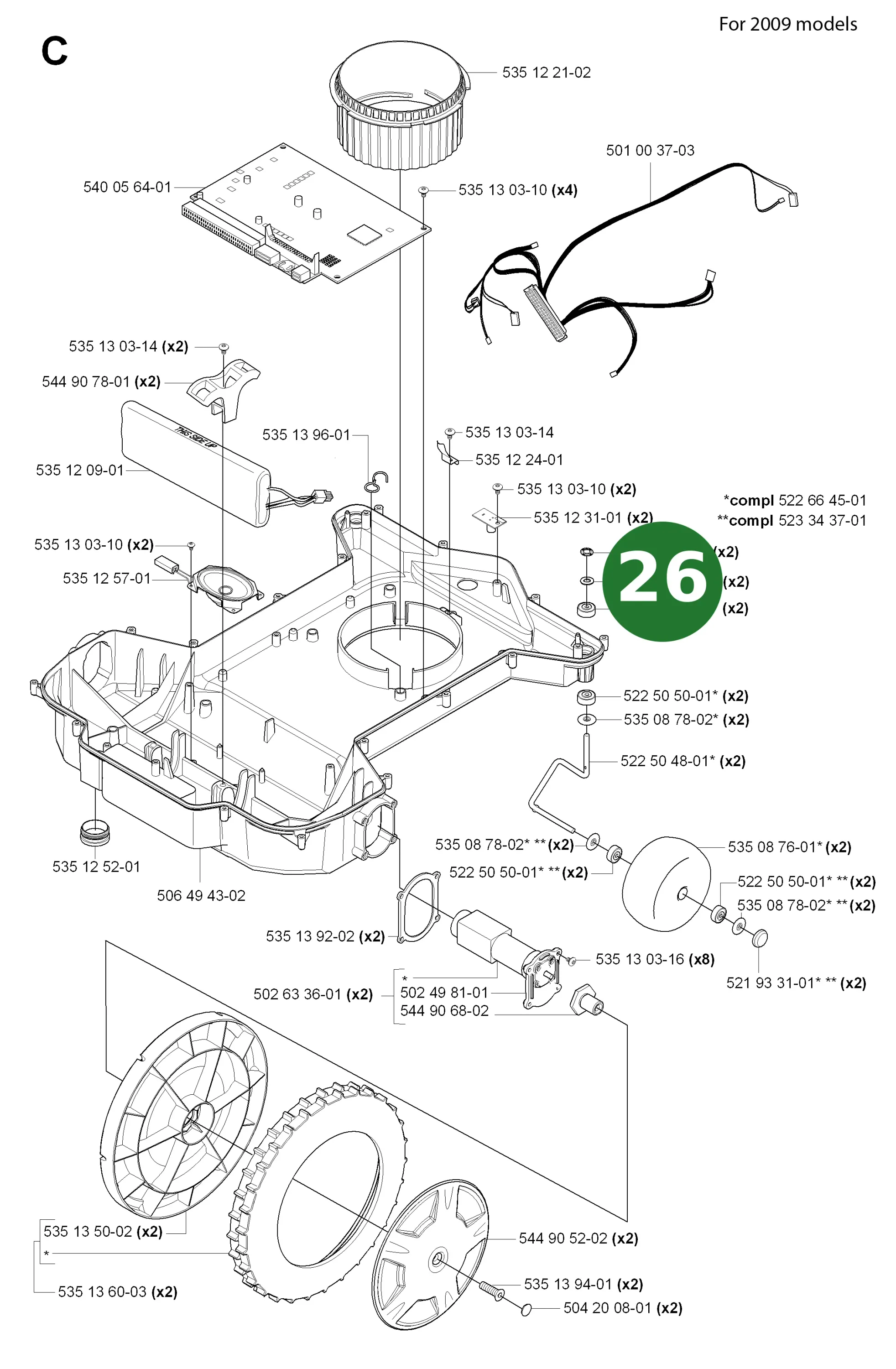 Position im Ersatzteilkatalog