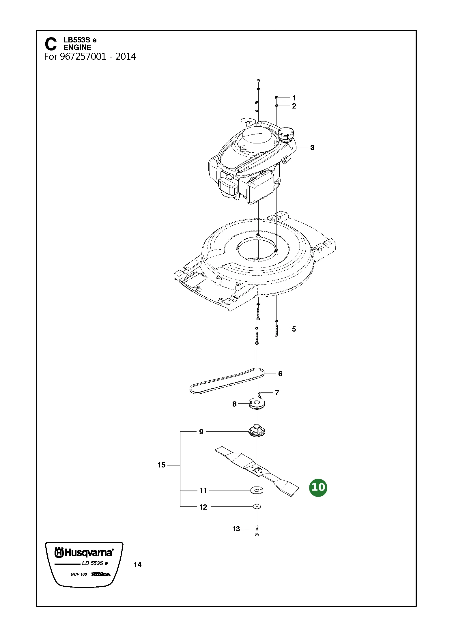 Position im Ersatzteilkatalog