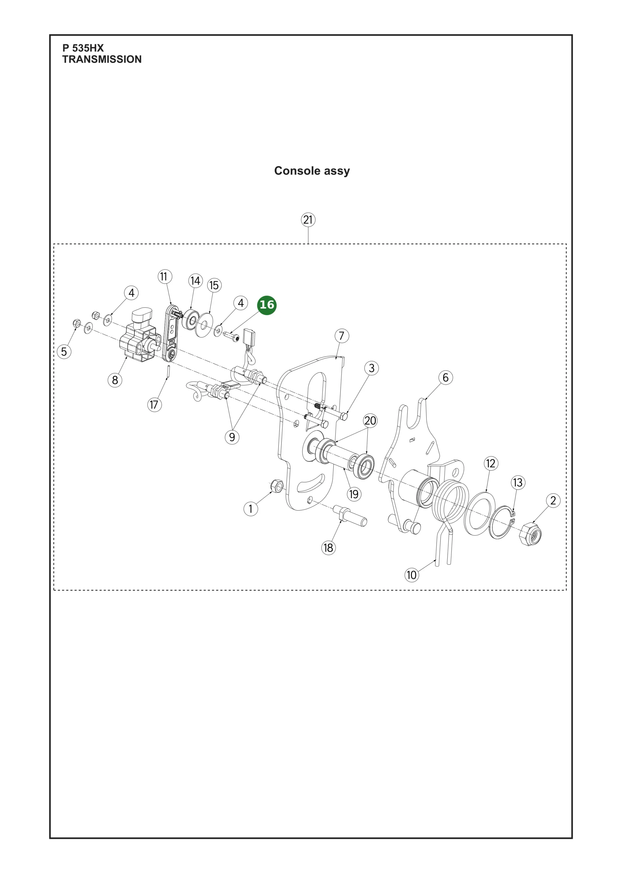 Position im Ersatzteilkatalog